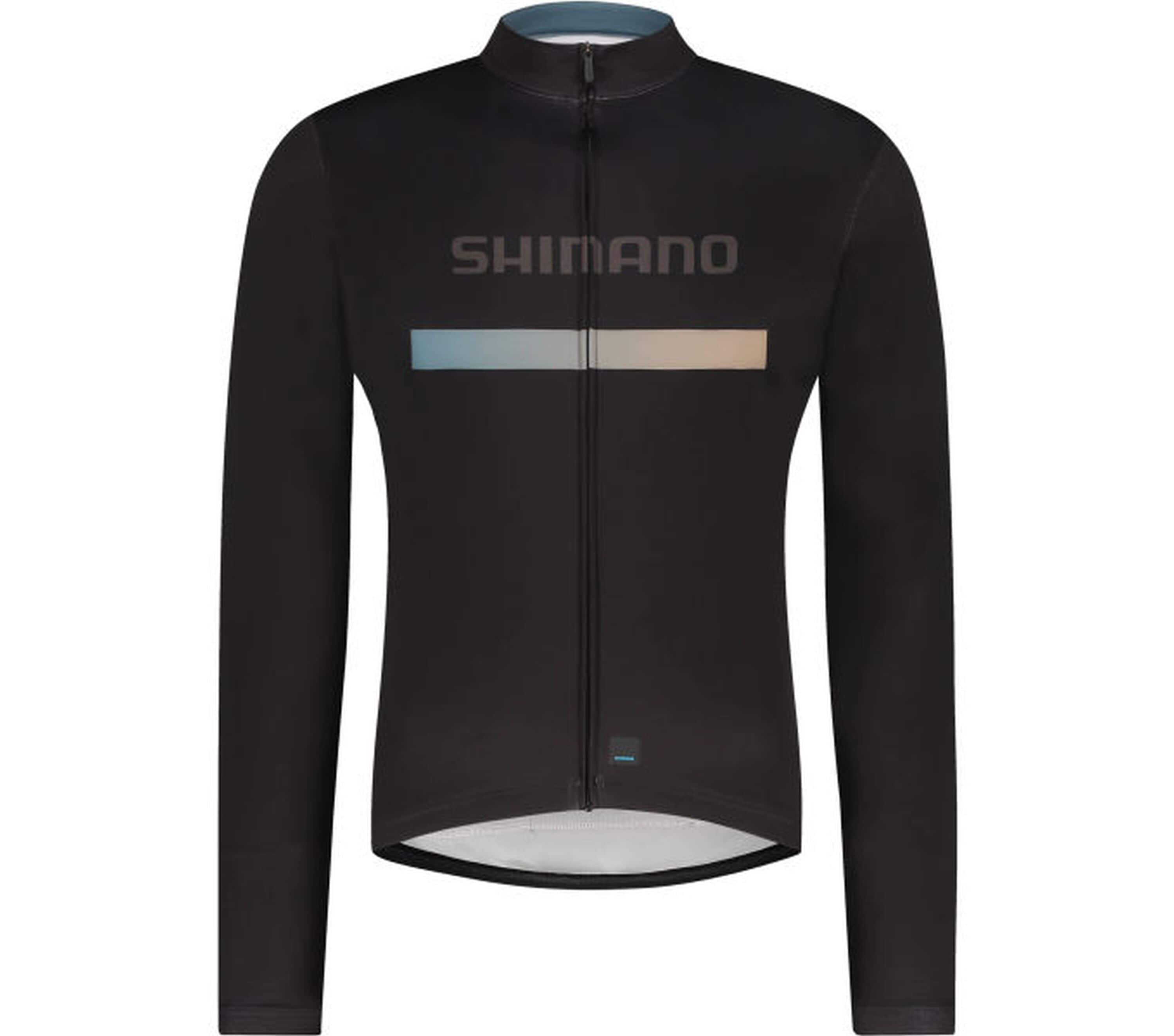 VERTEX Long Sleeves Jersey Printed, Black 