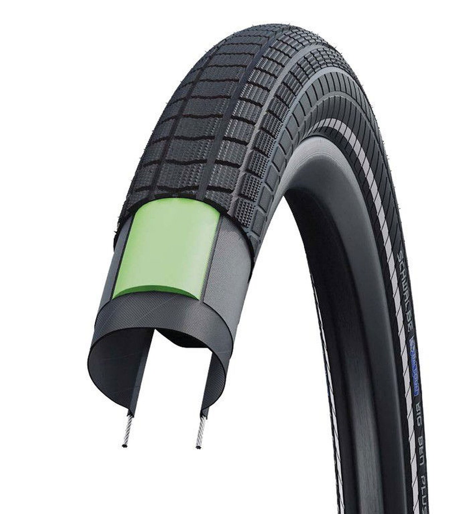 City-Fahrradreifen Big Ben Plus HS 439, 24x2.15"55-507 - 2erSet