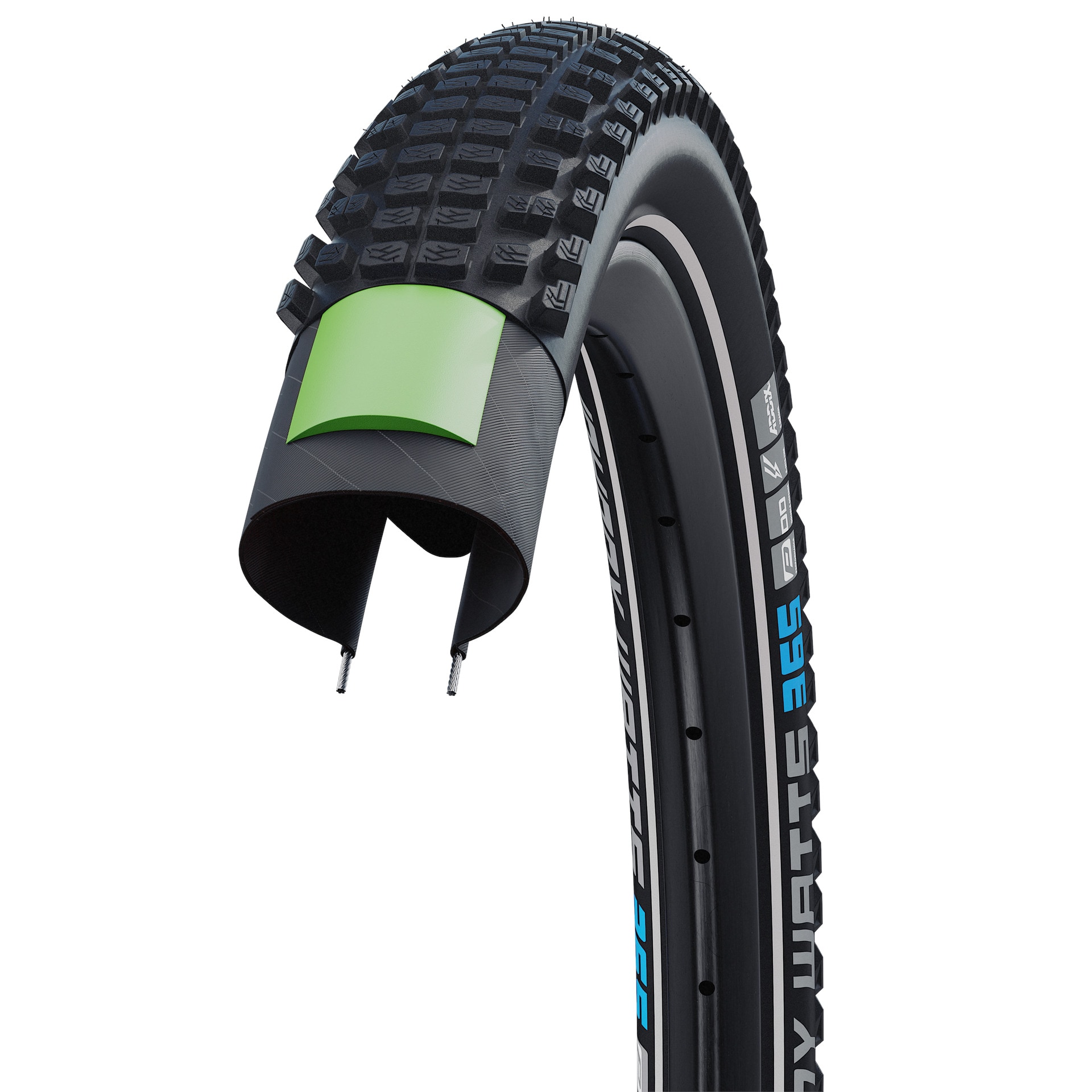 EBike-  Fahrradreifen Johnny Watts Performance Line 365 2er-Set, 27.5x2.35"60-584 