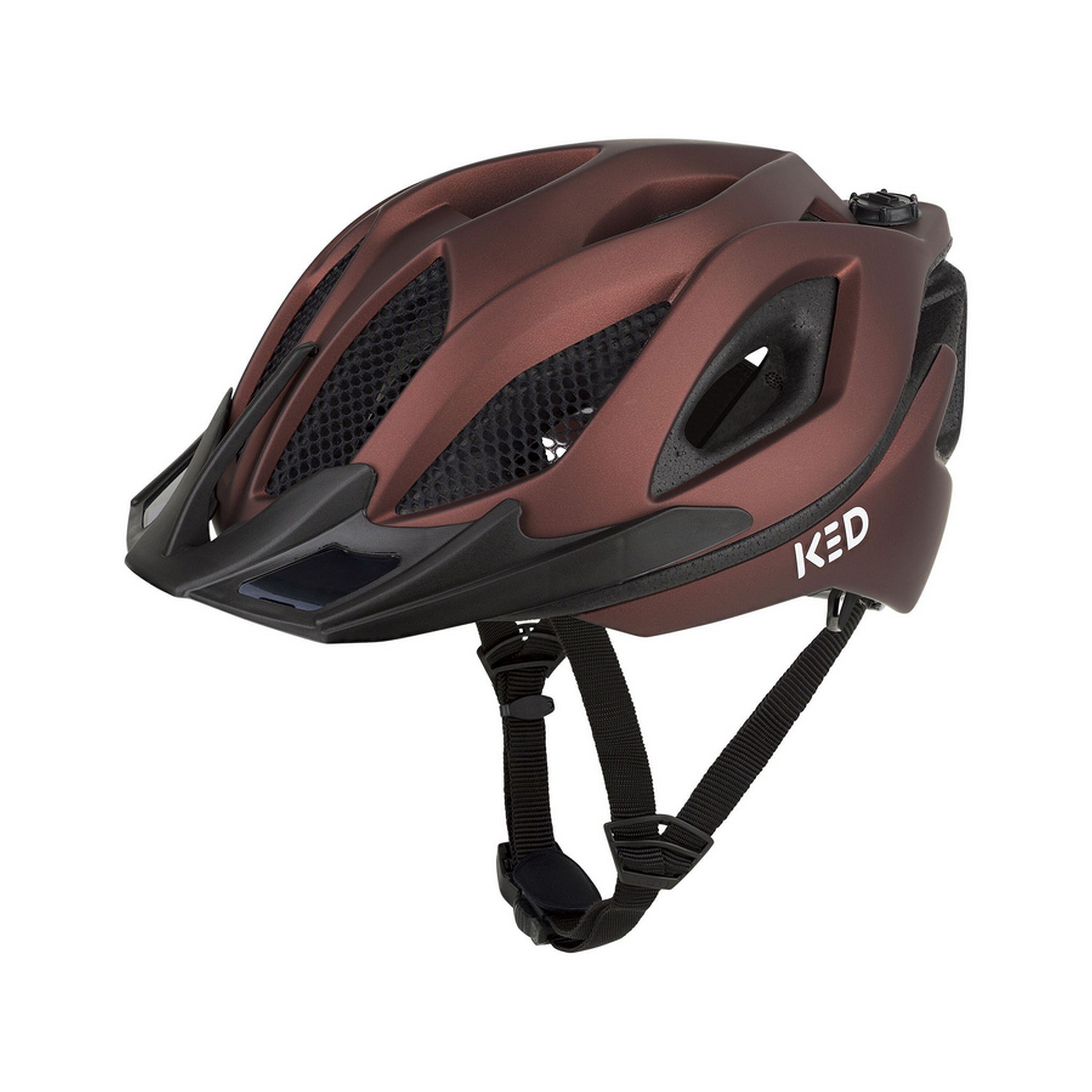 KED MTB Fahrradhelm SPIRI II TREND, braun 