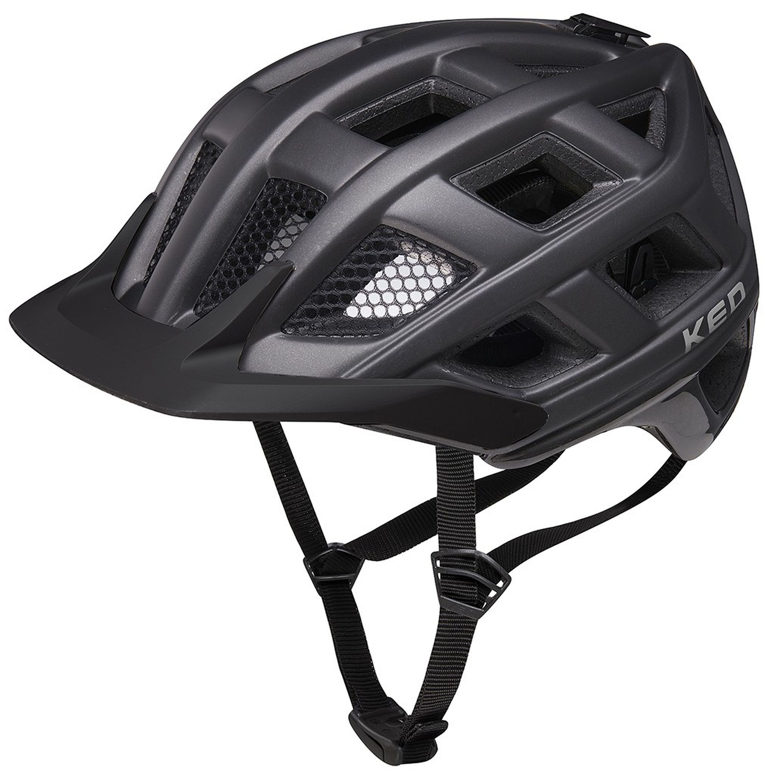 KED MTB Fahrradhelm CROM, schwarz 