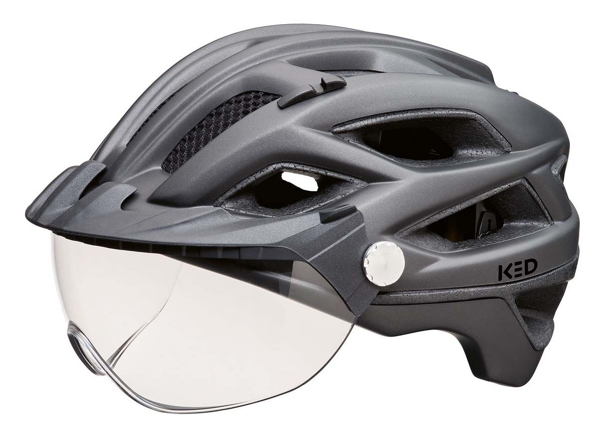 KED MTB Fahrradhelm COVIS LITE, schwarz 