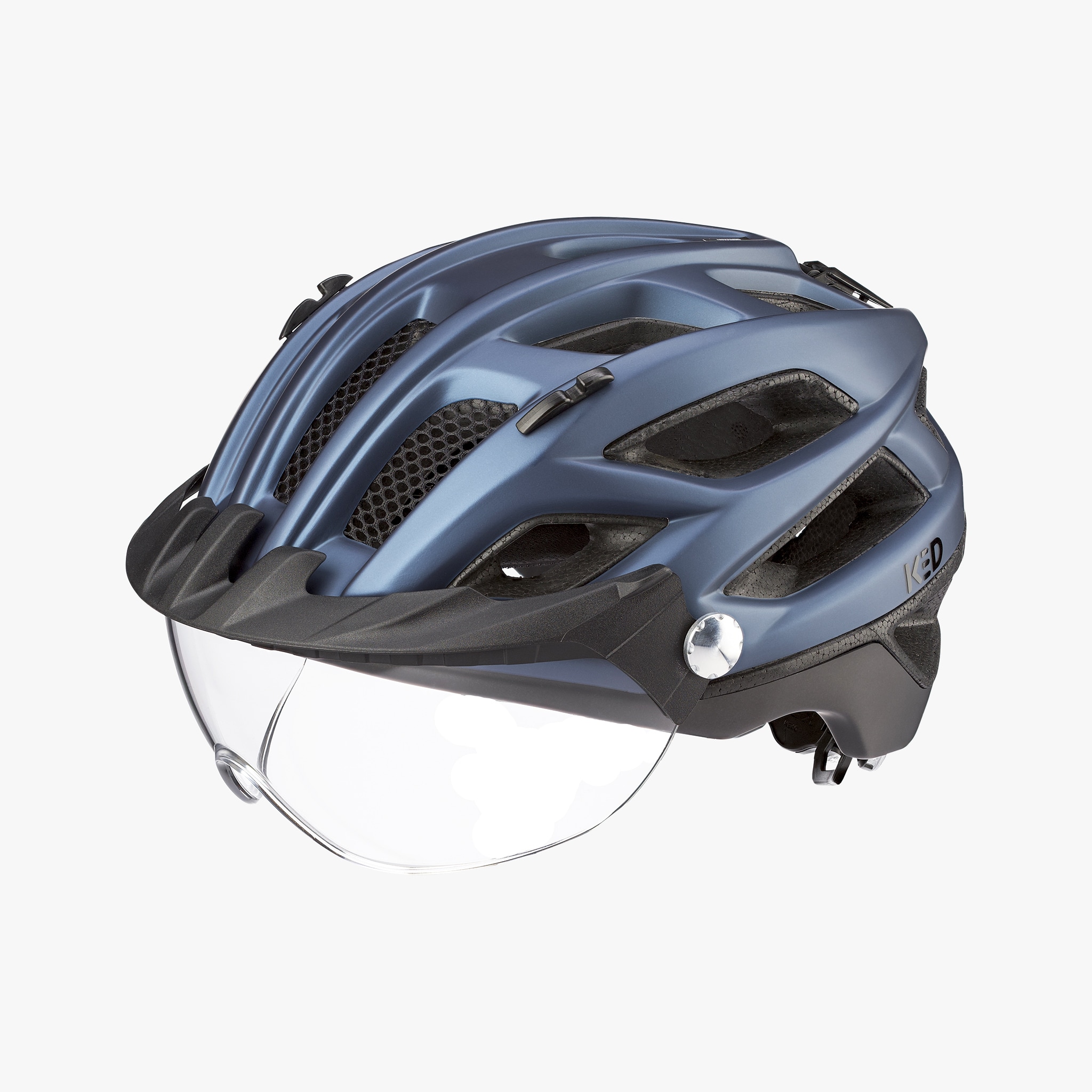 KED MTB Fahrradhelm COVIS LITE, NIGHTBLUE BLACK MATT 