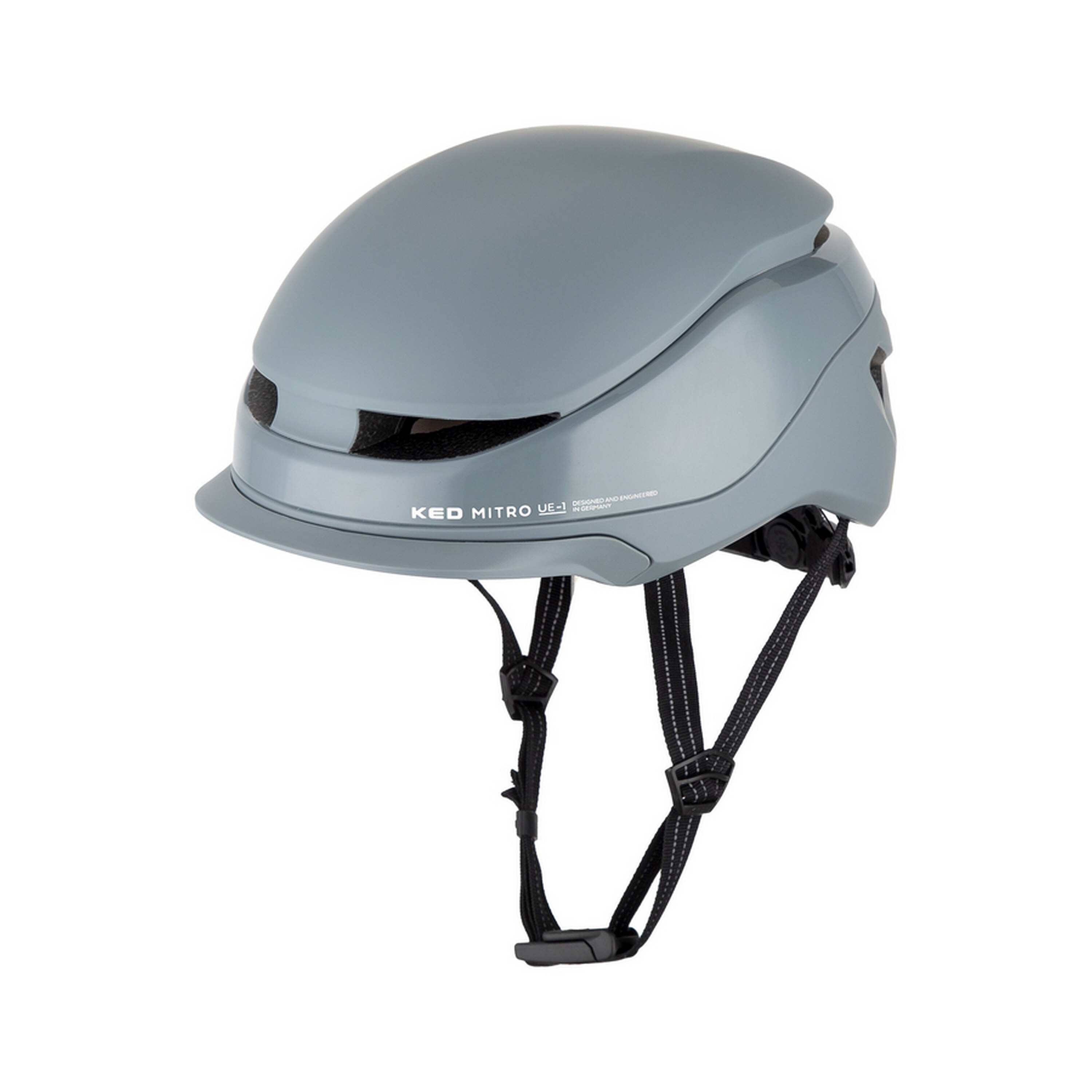 KED Fahrradhelm MITRO UE-1,  mattgrau 