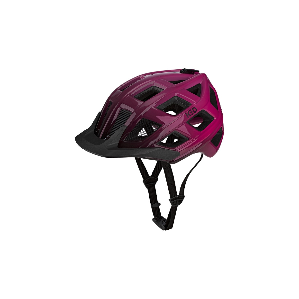 KED MTB Fahrradhelm Crom, pink/schwarz 
