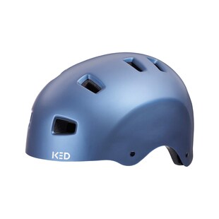 KED Urban-Fahrradhelm Citro, Blue Metallic Matt 