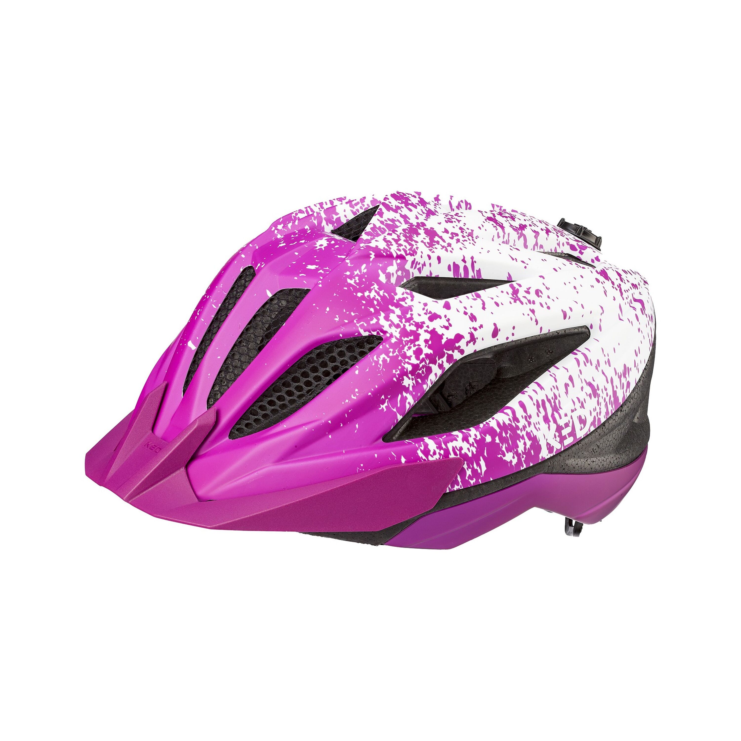 KED Kinderhelm Street Jr. Pro, lilac white matt