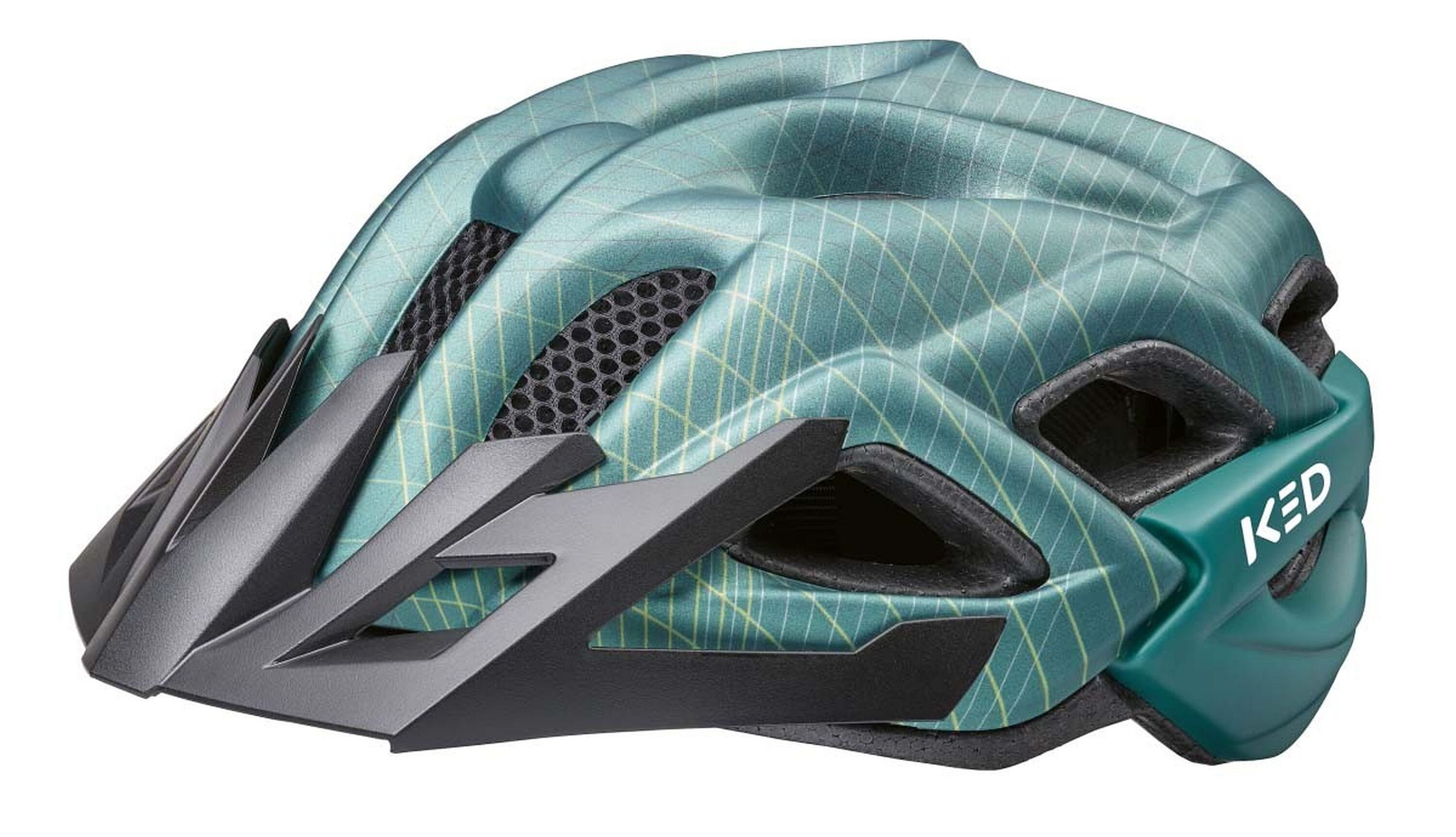 KED Kinder-Fahrradhelm  STATUS JR., gr&uuml;n 