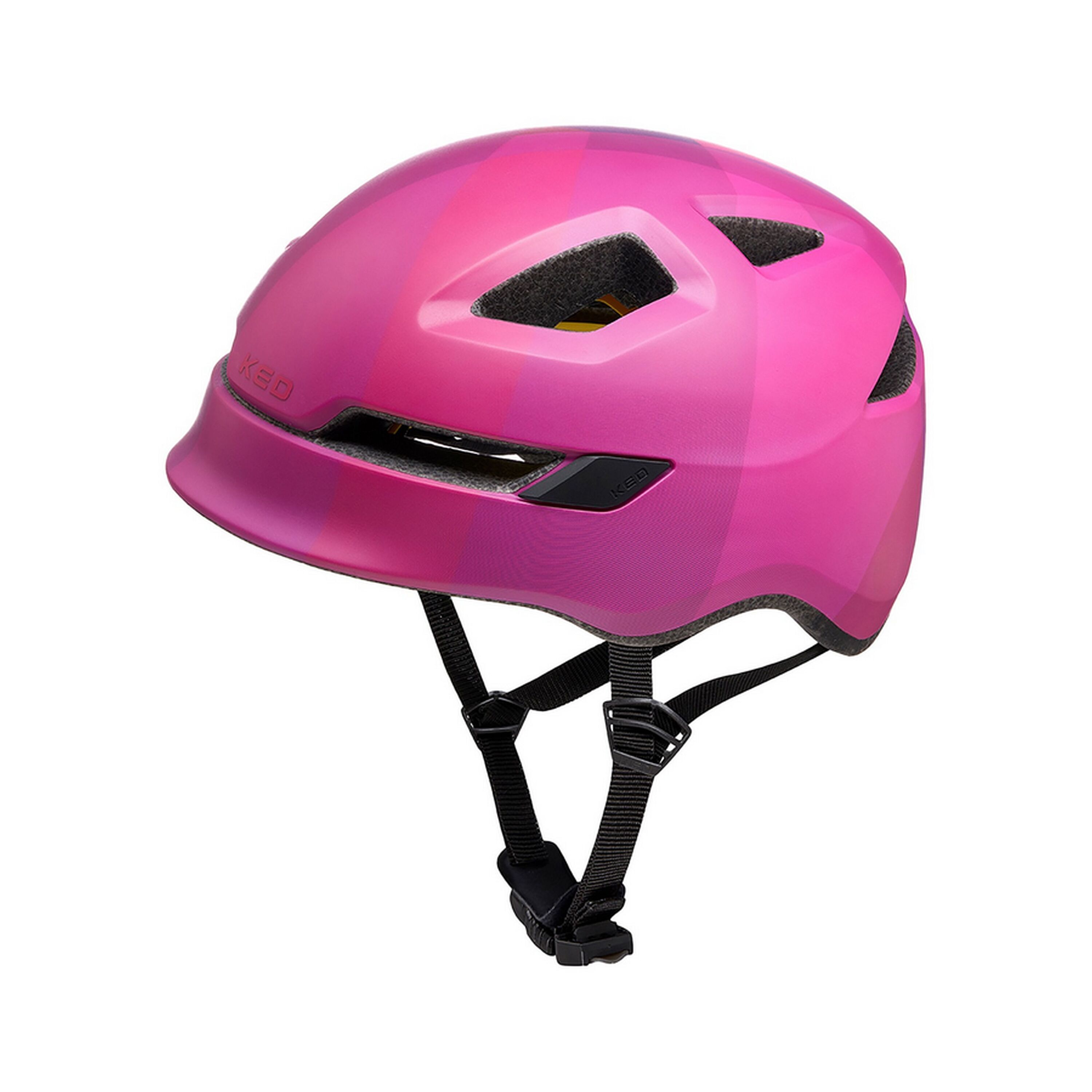 KED Kinder - Fahrradhelm POP II Lite, pink 