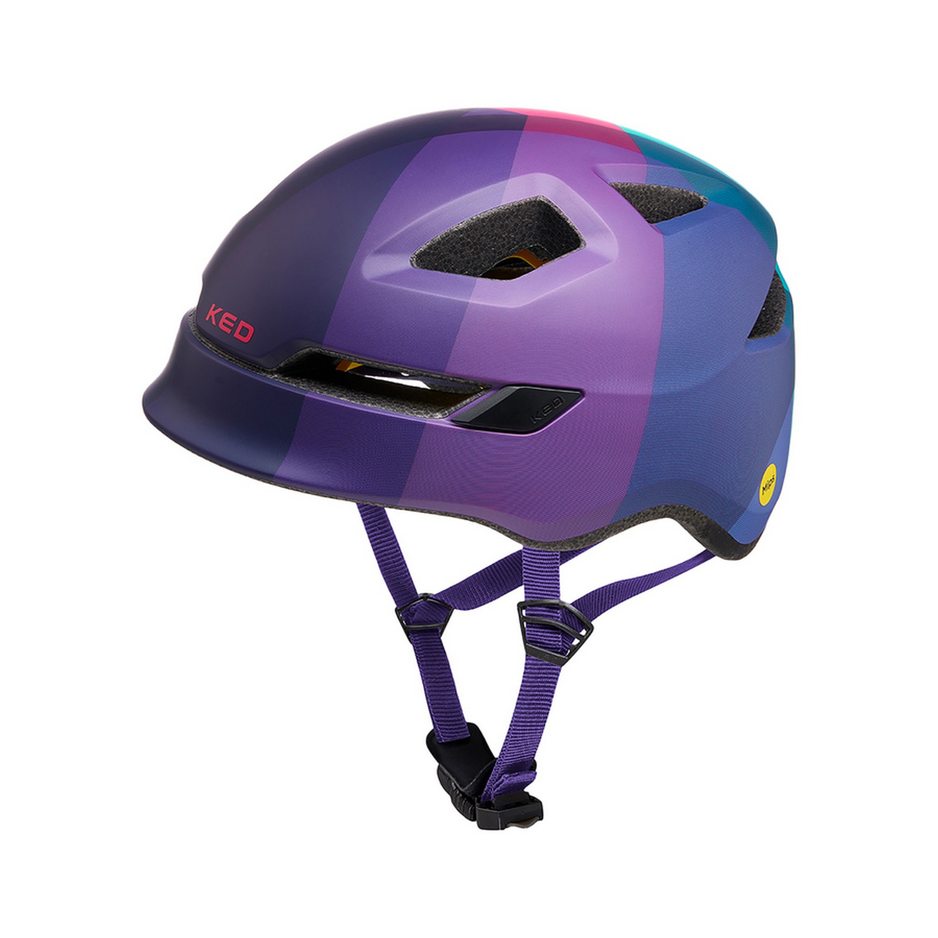KED Kinder- Fahrradhelm  POP 2.0 LITE , lila 