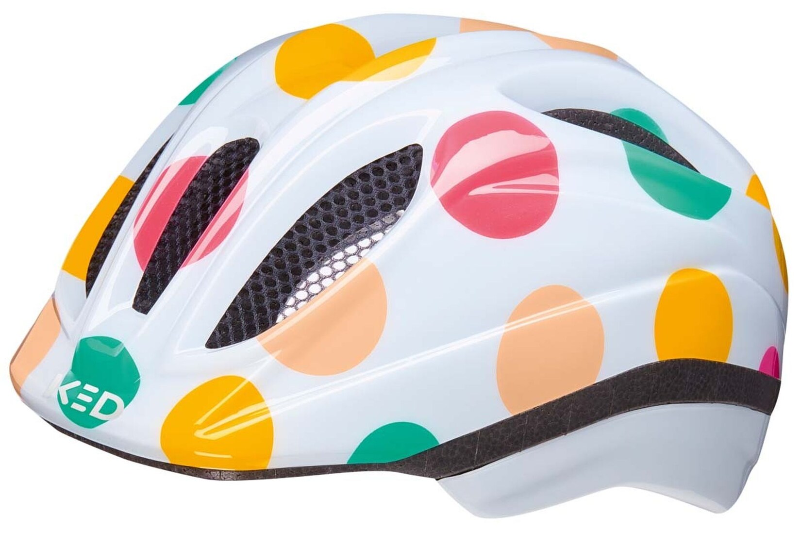 KED Kinderhelm  MEGGY II TREND, dots colorful