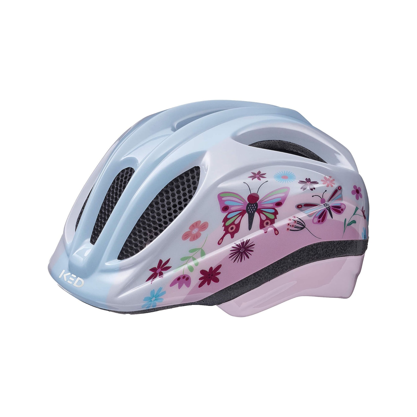 KED Kinderhelm  MEGGY II TREND, Butterfly Glossy