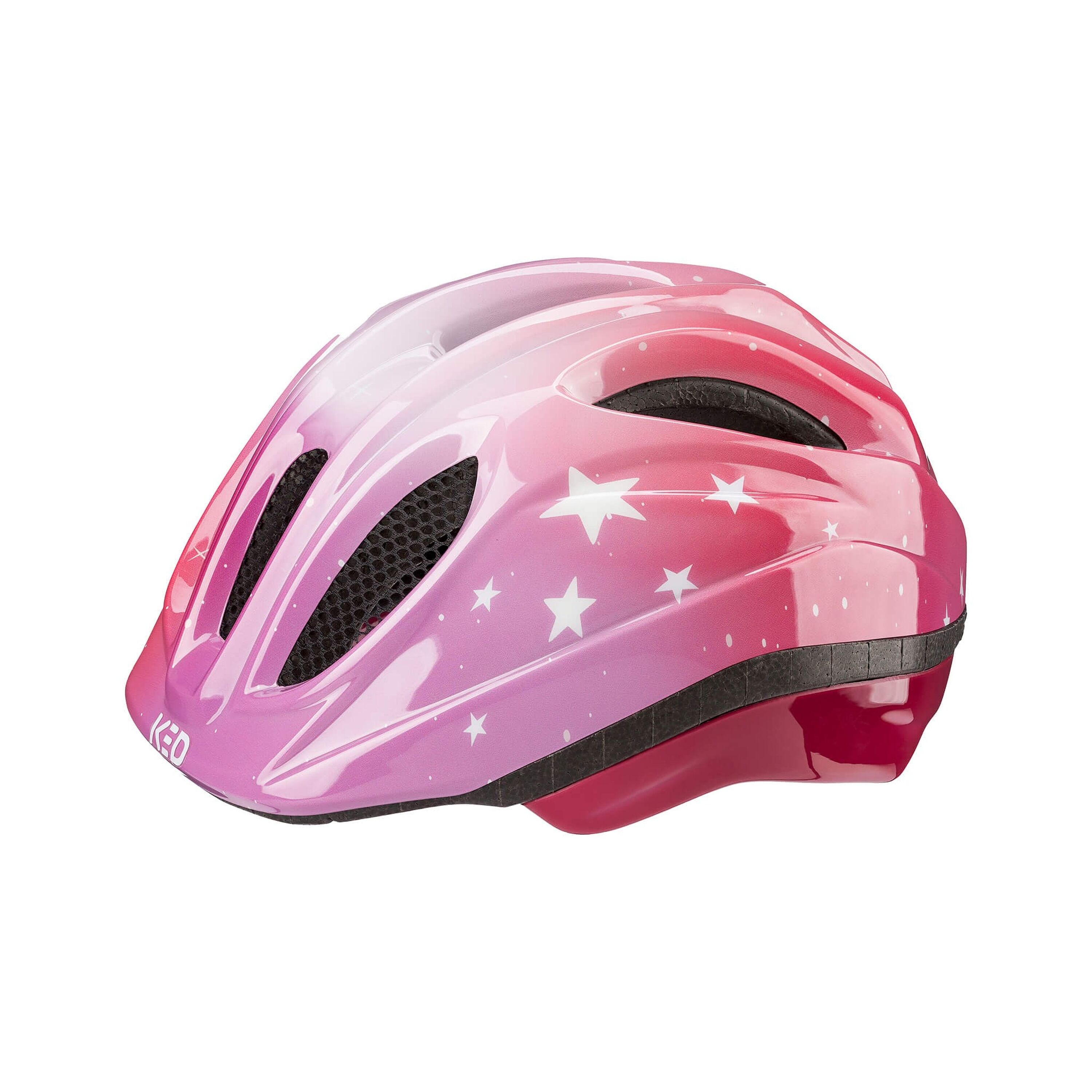 KED Kinderhelm  MEGGY II TREND Stars, Soft Pink Glossy 