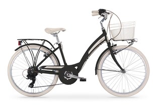 MBM Mädchenfahrrad Primavera 24 Zoll, black 