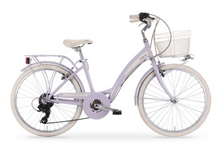 MBM Mädchenfahrrad Primavera 24 Zoll, lila 