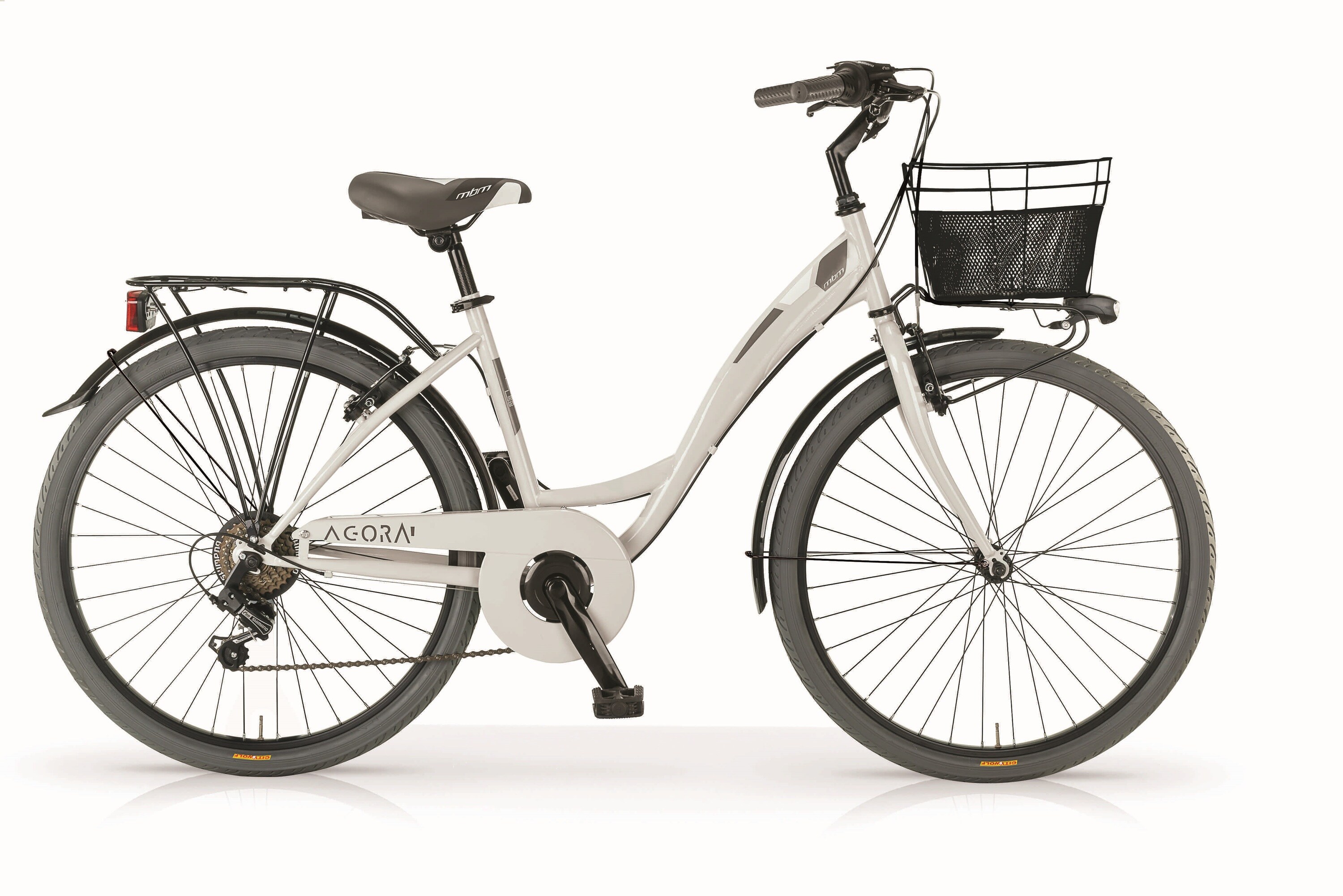 MBM Citybike Agor&agrave; 26 Zoll Creme 