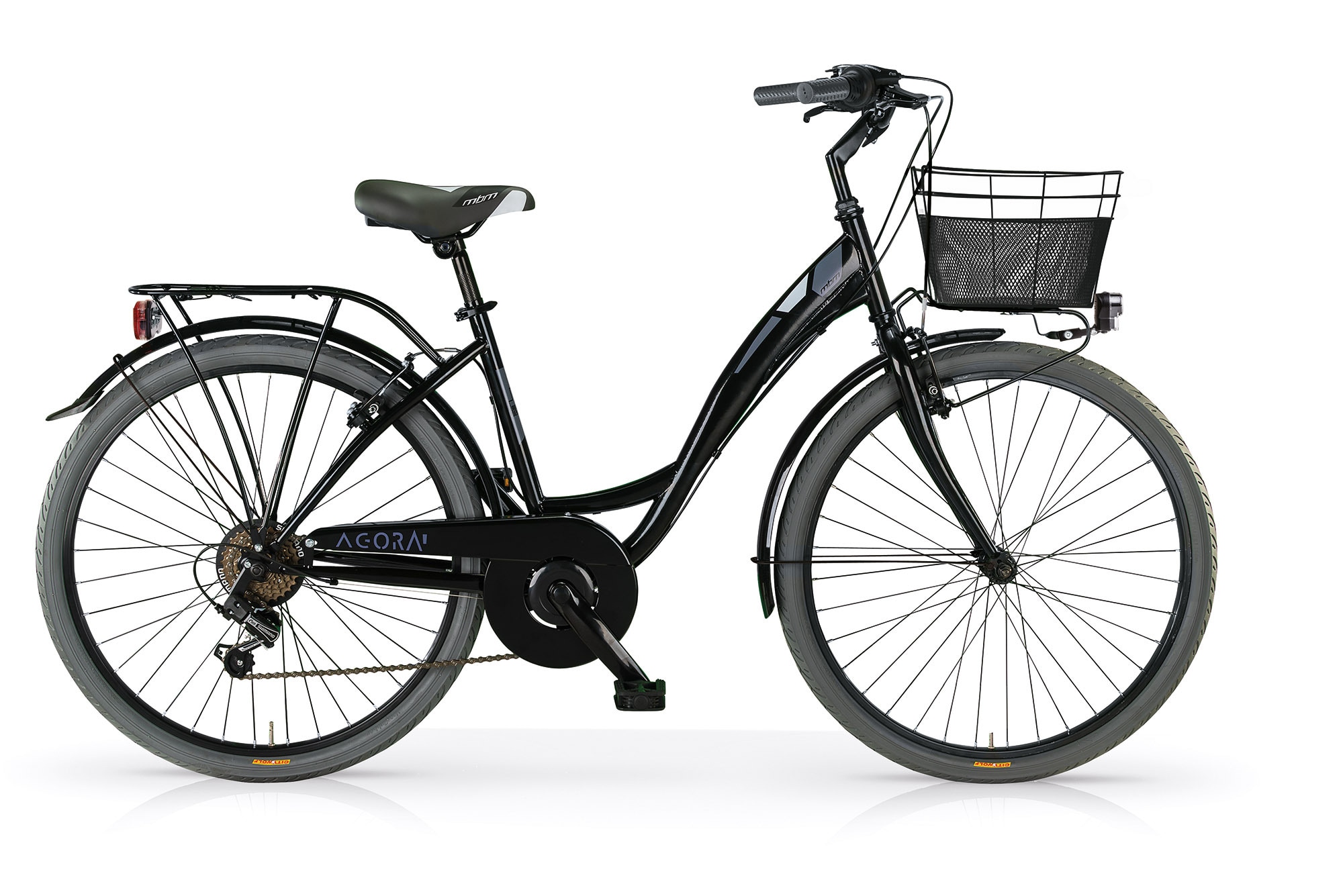 MBM Citybike Agor&agrave; 26 Zoll Schwarz 
