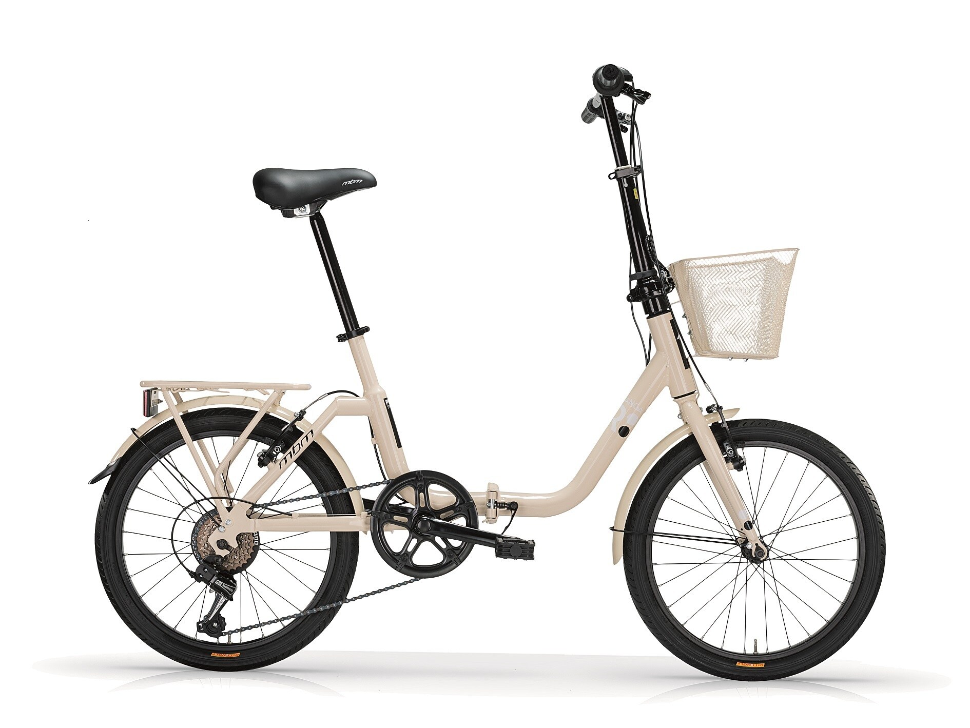 MBM Klapprad 20 Zoll KANGAROO creme 