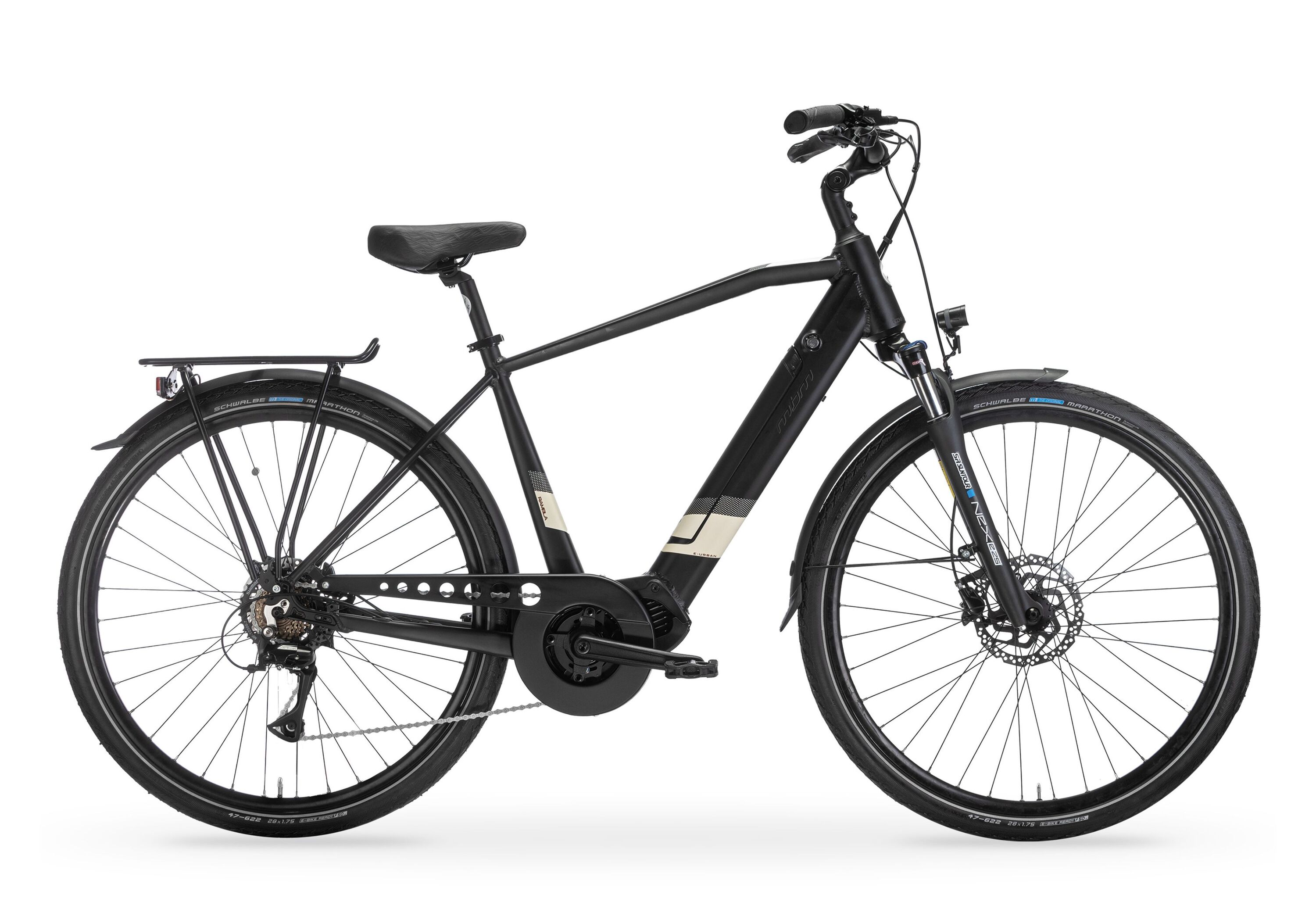 MBM Elektro-Citybike 28 Zoll RAMBLA  SPORT  Man, black 