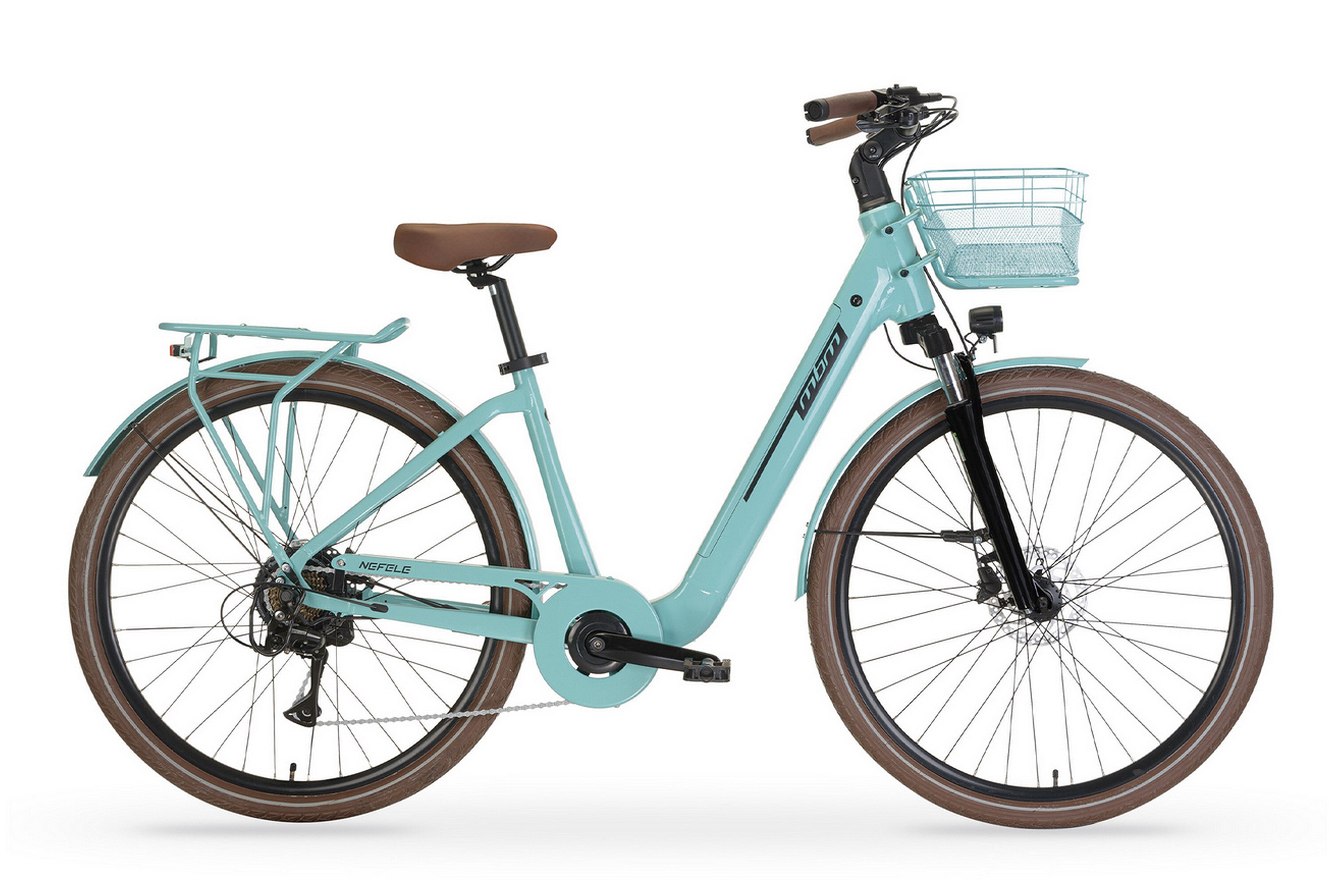 MBM Elektro-Citybike NEFELE 28 Zoll, t&uuml;rkis 