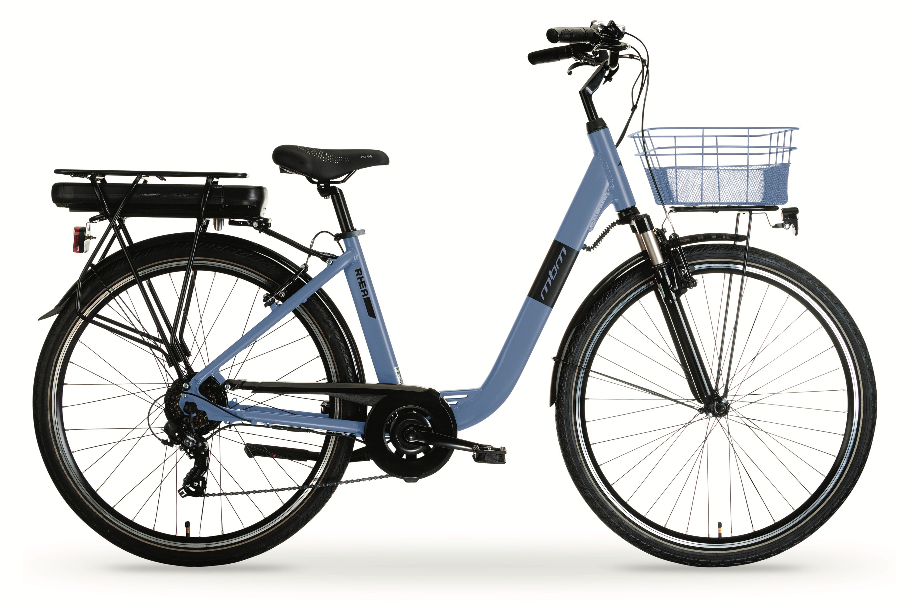 MBM Elektro-Citybike NEW RHEA  26 Zoll, blau 