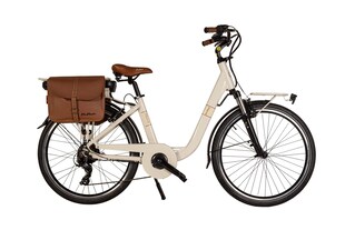 MBM Elektro-Citybike RHEA Lady 26 Zoll, grau 