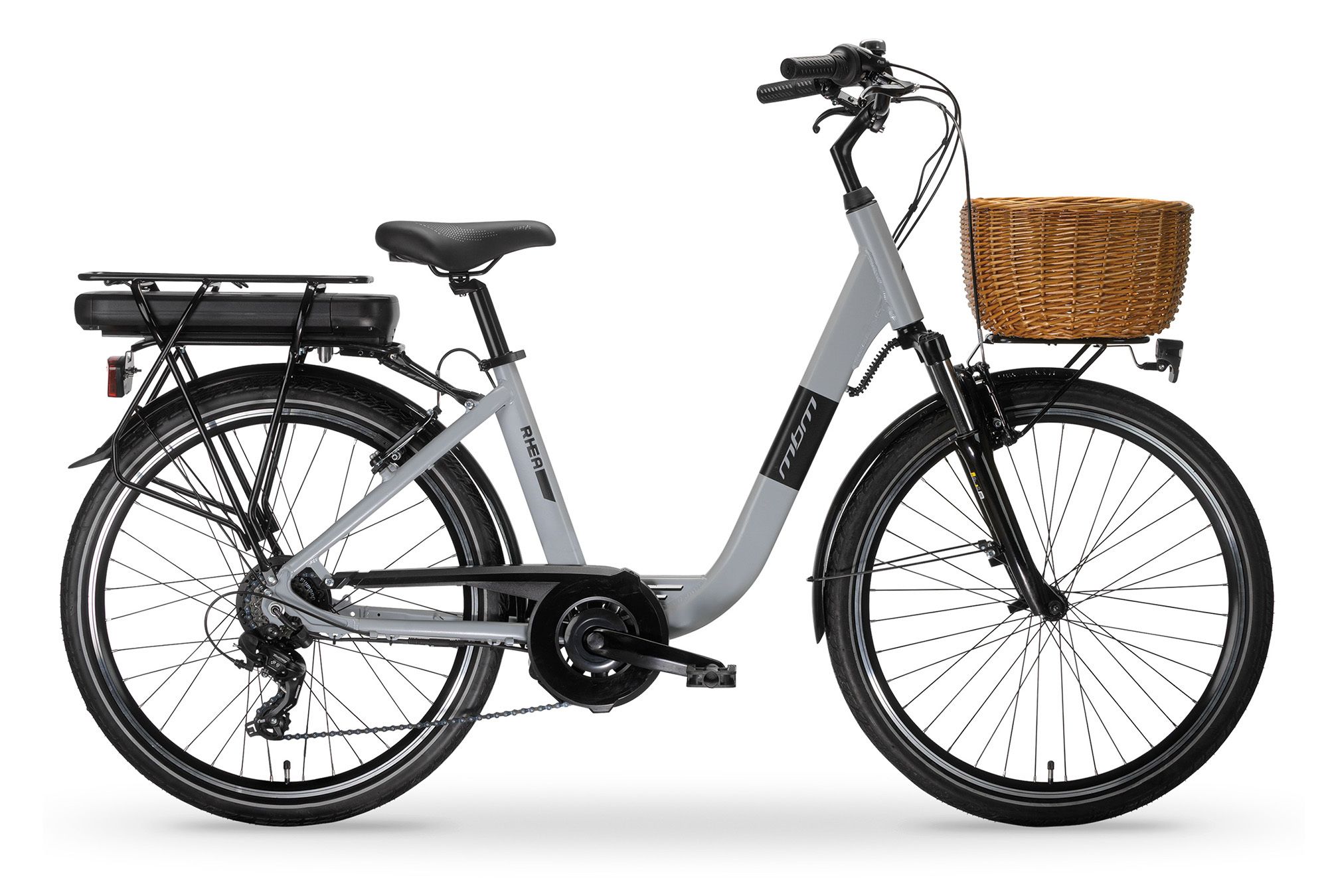 MBM Elektro-Citybike RHEA  28 Zoll, grey 