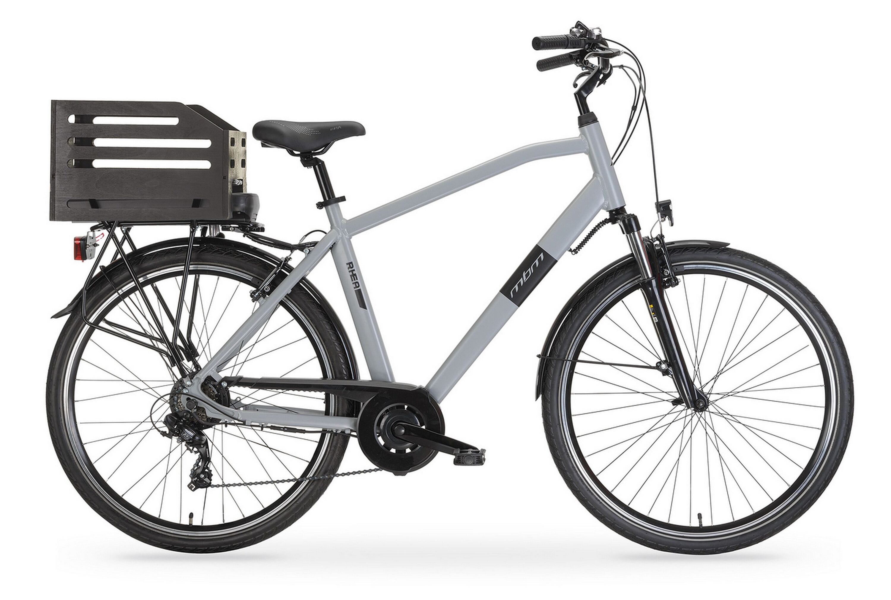 MBM Elektro-Citybike RHEA  MAN 28 Zoll, grey 
