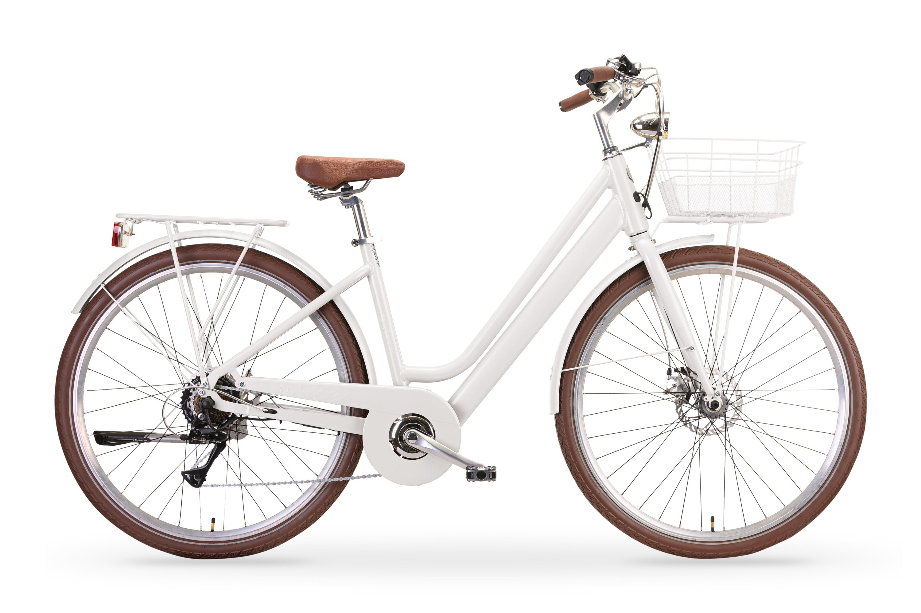 MBM Elektro-Citybike New LA RUE 2.0, wei&szlig; 