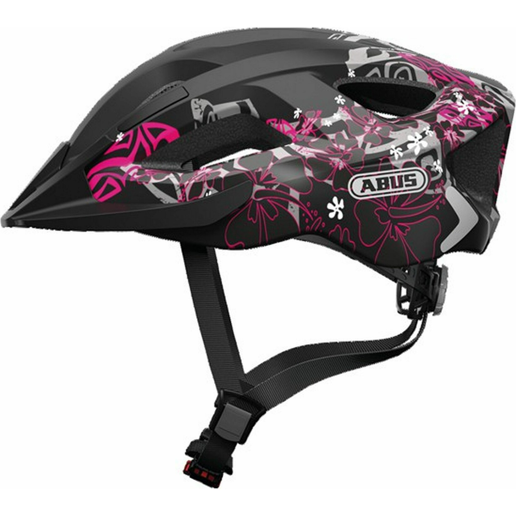 ABUS Freizeithelm "Aduro 2.0", schwarz-pink 