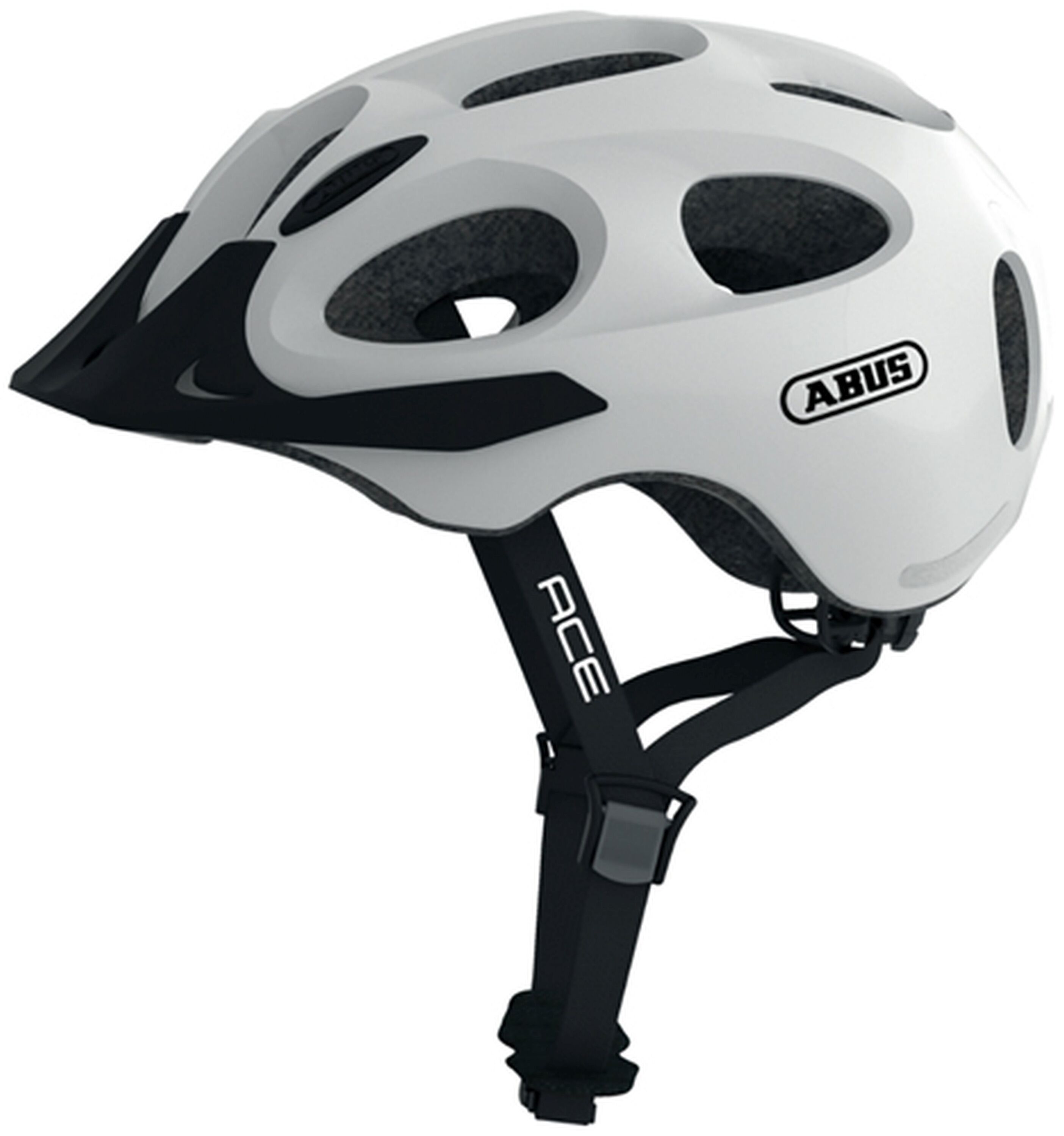 ABUS Kinder-Jugend- Freitzeithelm "Youn-I Ace", wei&szlig; 