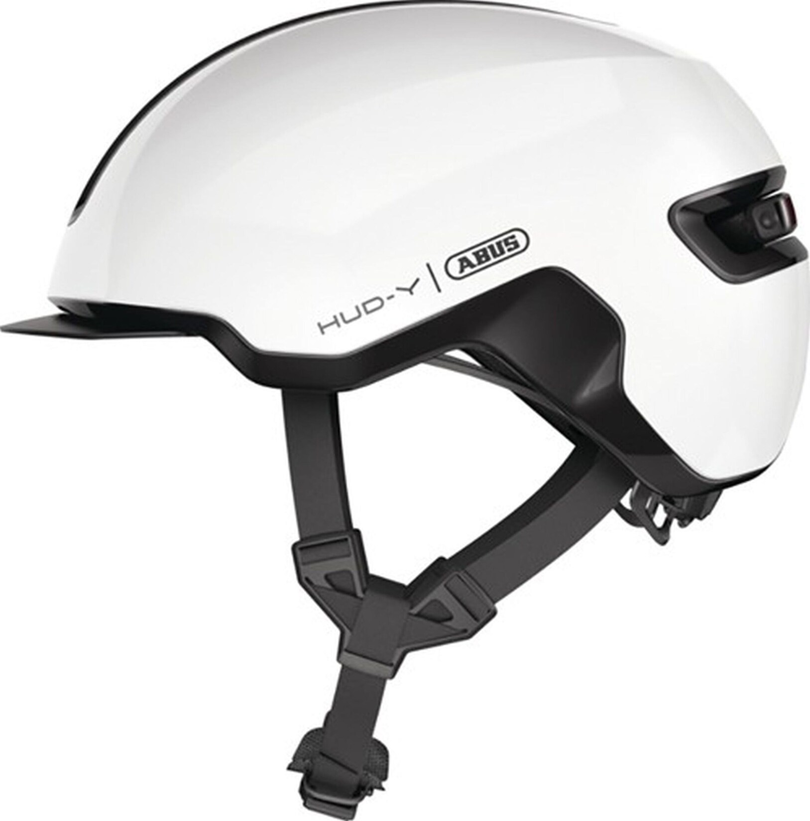 ABUS Fahrradhelm "Hud-Y", weiß