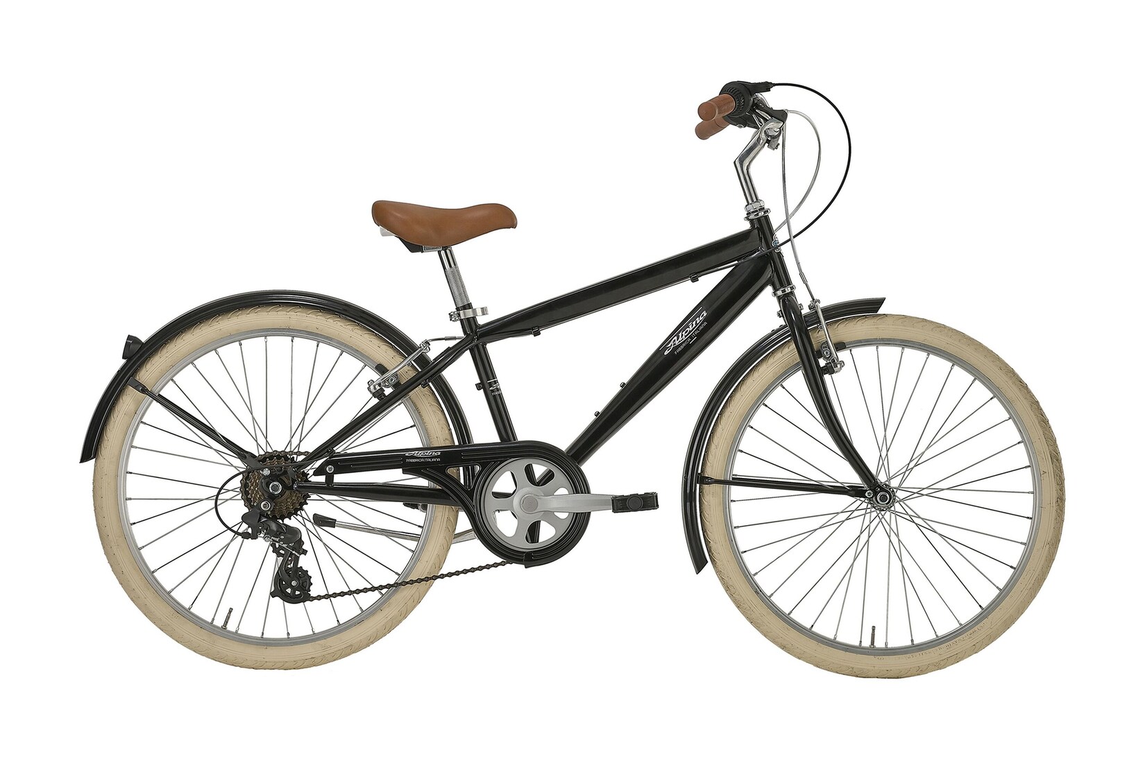 Jugendfahrrad  24 Zoll Holland Boy, schwarz
