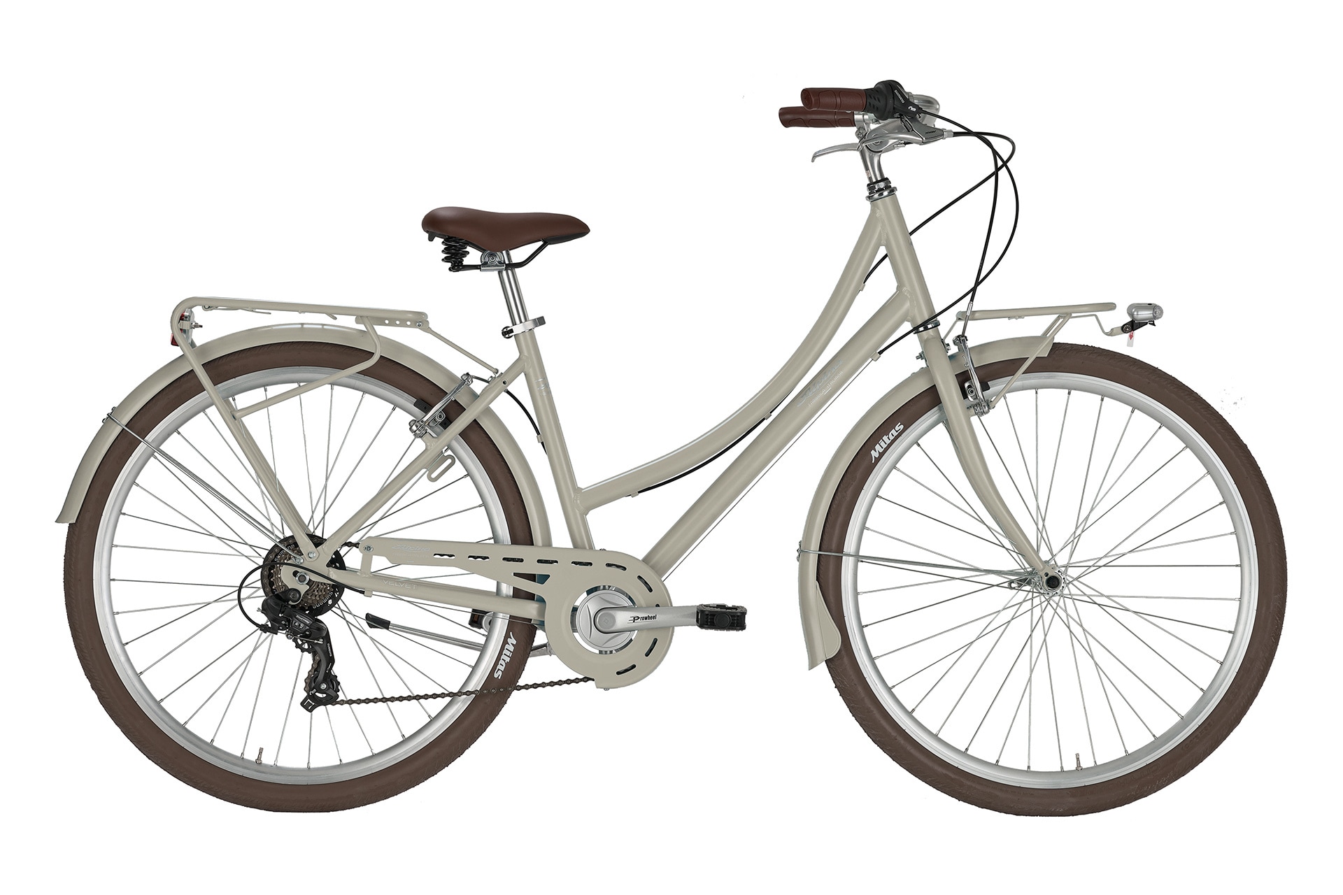 ANITAbyAlpina Cityfahrrad VELVET 28 Zoll, grau 
