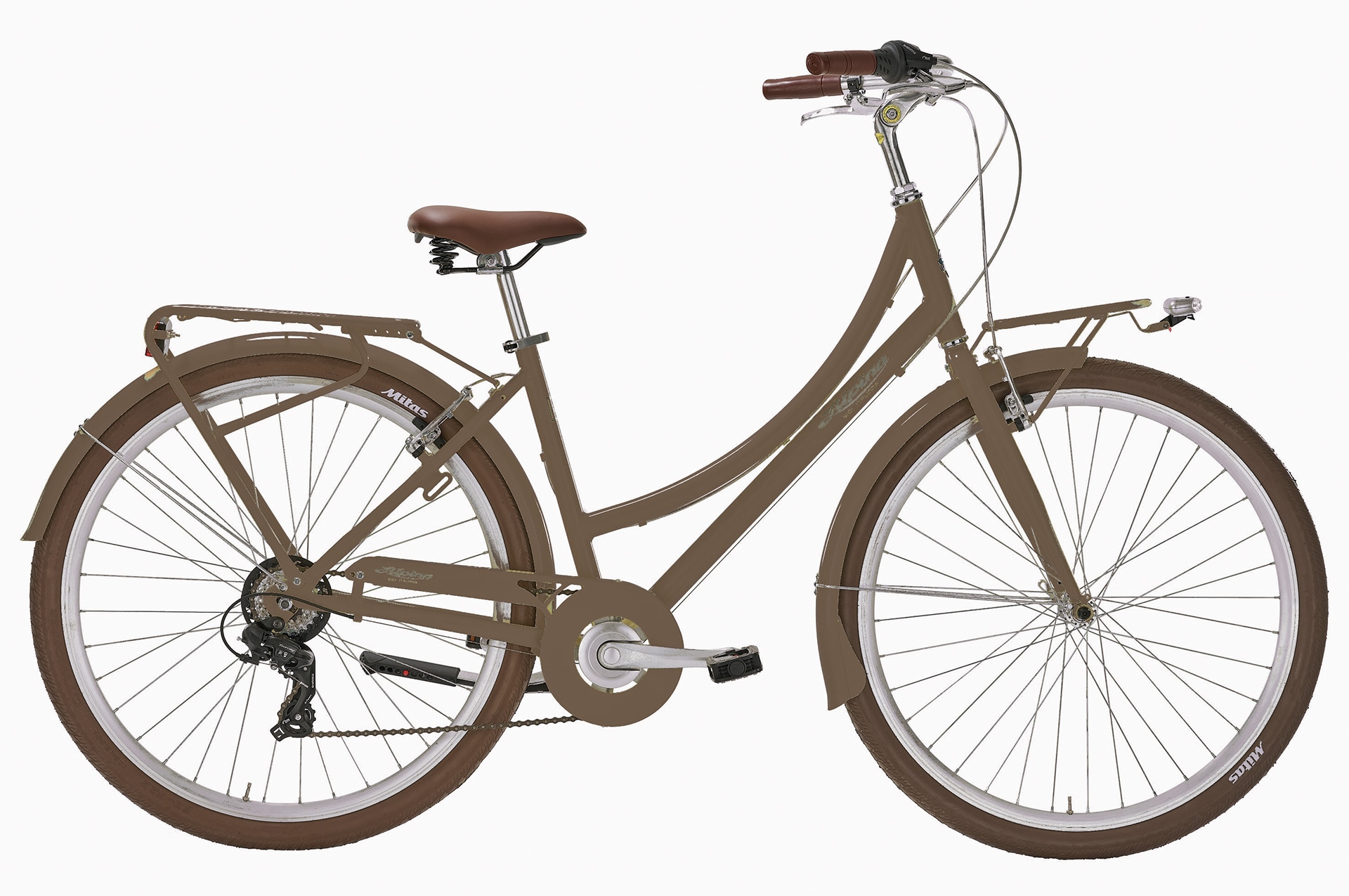 ANITAbyAlpina Cityfahrrad VELVET 28 Zoll, braun 