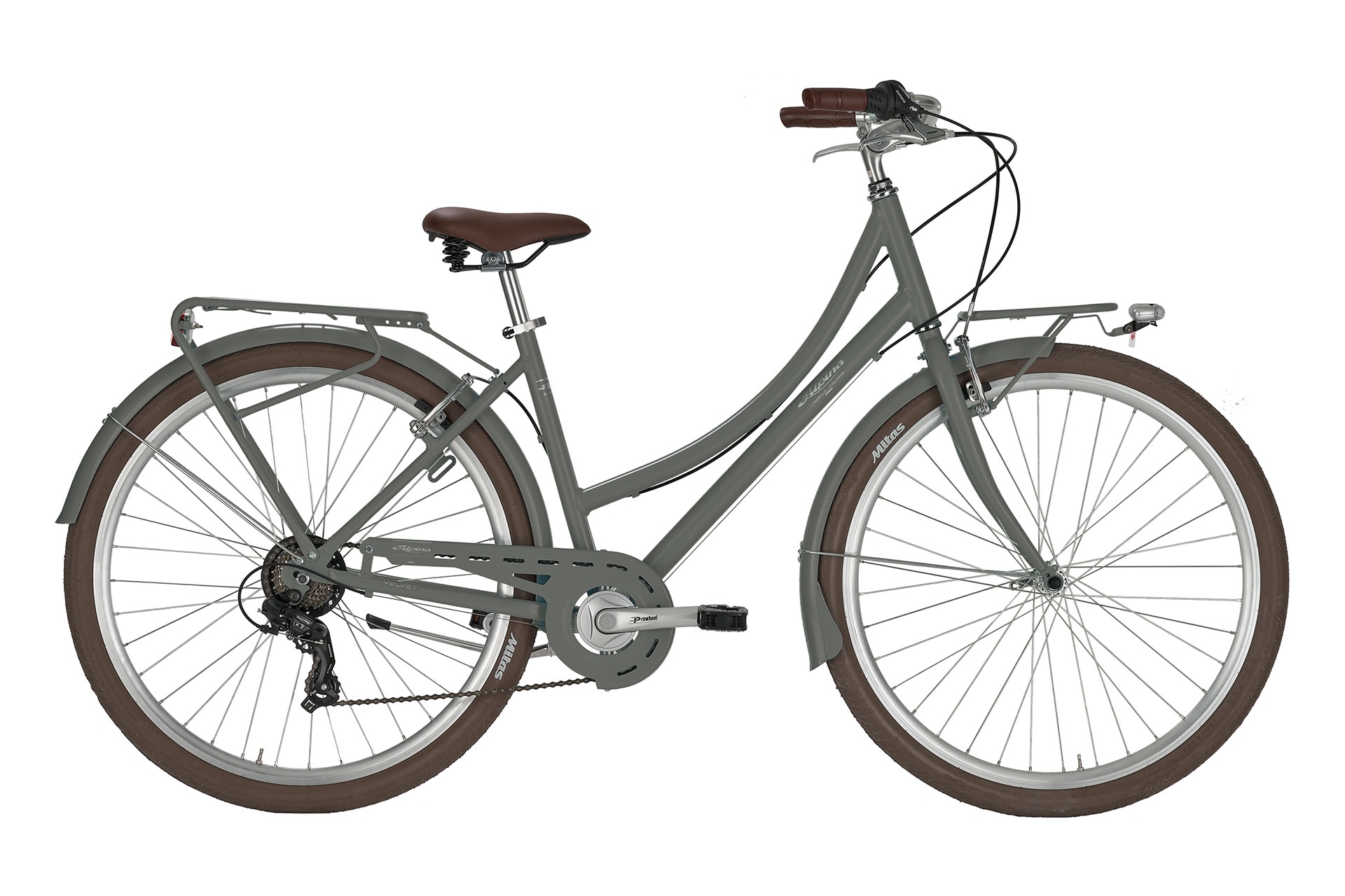 ANITAbyAlpina Cityfahrrad VELVET 28 Zoll, oliv 