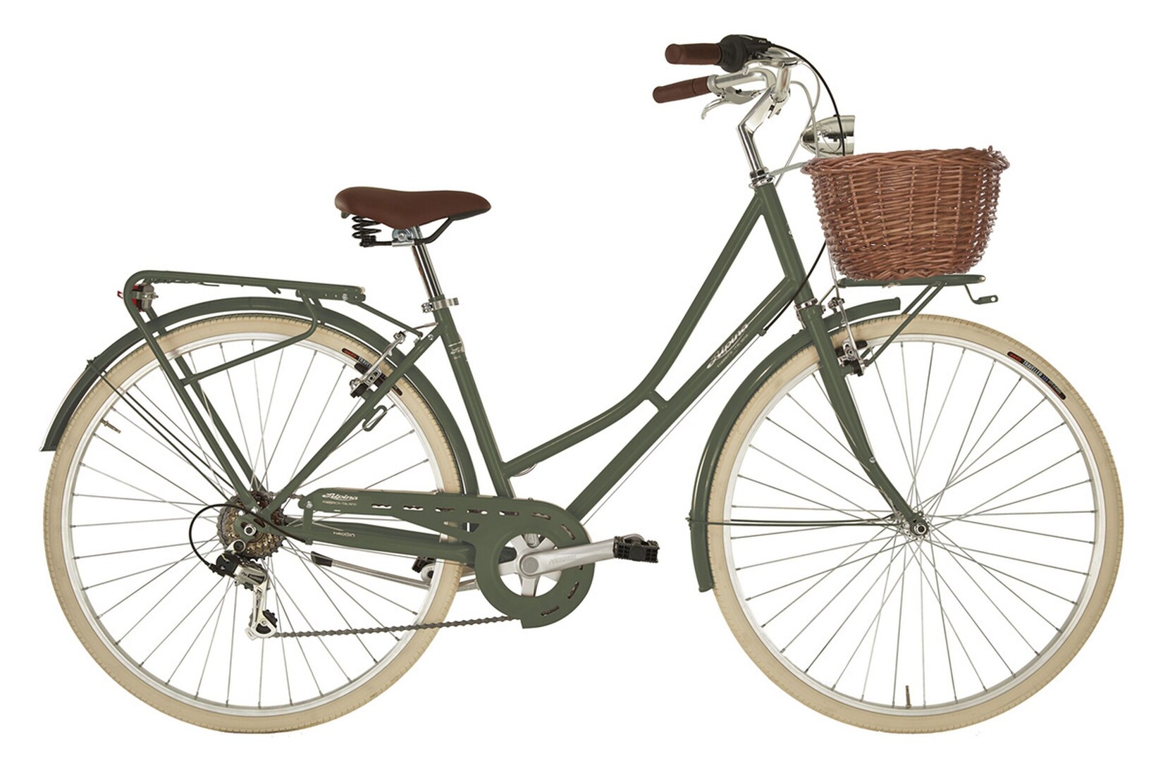 Cityfahrrad 28 Zoll VIAGGIO, oliv