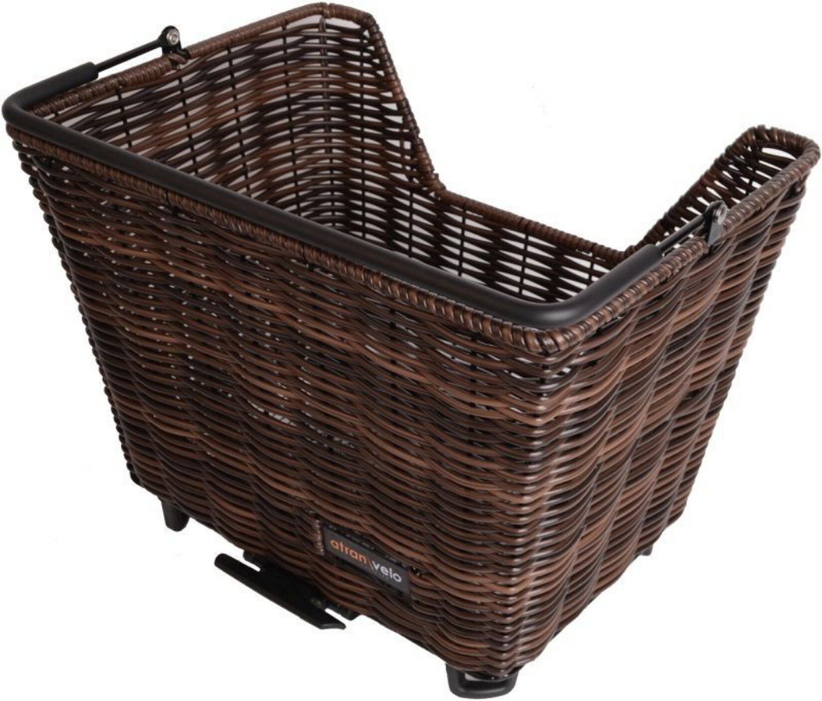Hinterrad-Fahrradkorb  "Picnic AVS", braun