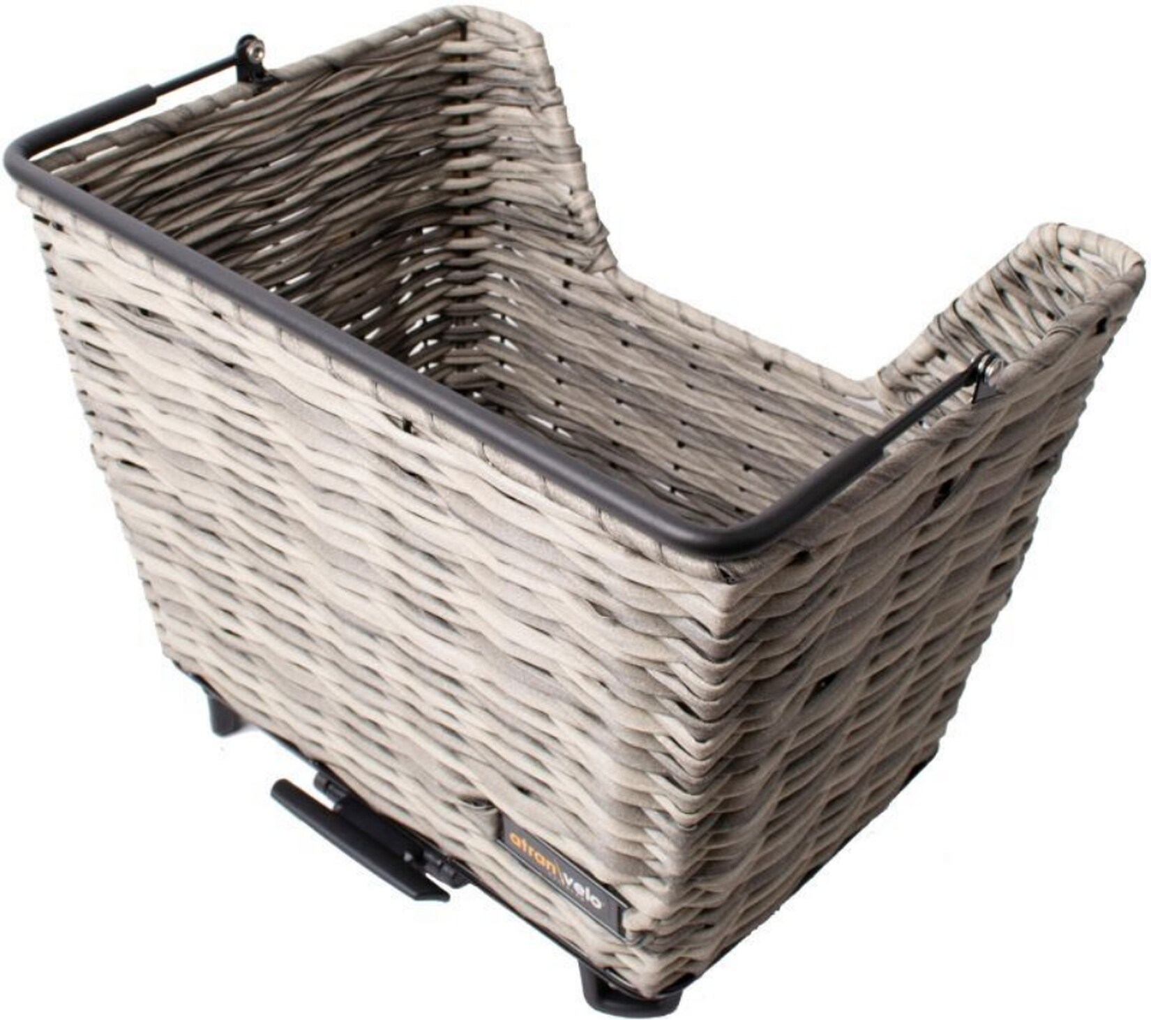 Hinterrad-Fahrradkorb  "Picnic AVS", grau