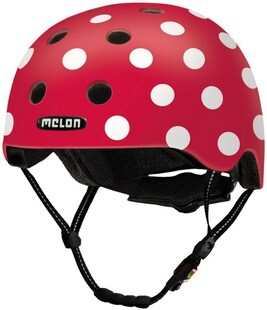 City-Fahrradhelm "All Stars", Dotty White 