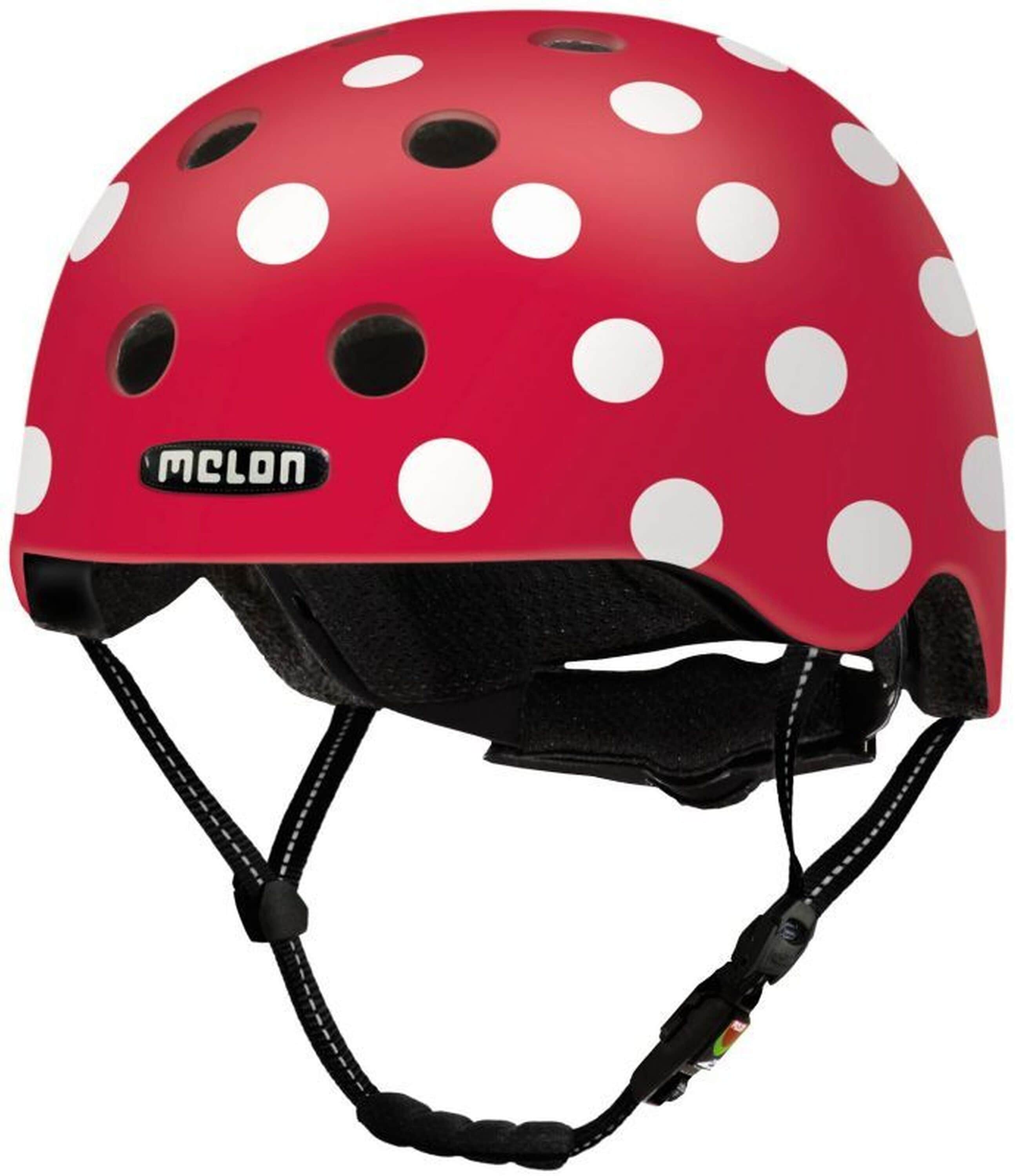 City-Fahrradhelm "All Stars", Dotty White 