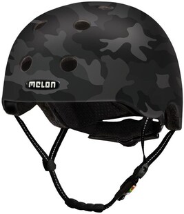 City-Fahrradhelm "All Stars",  camouflage black matt 