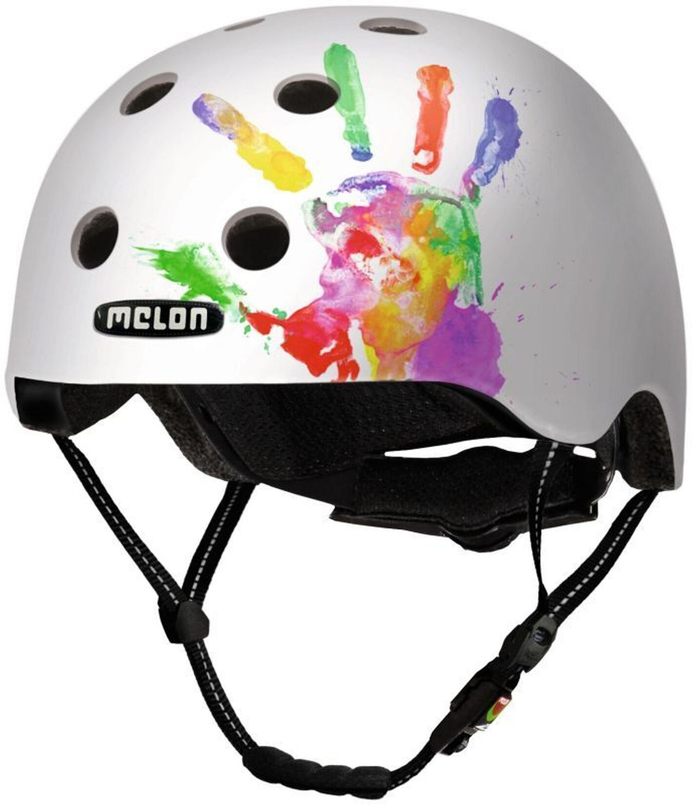 City-Fahrradhelm "All Stars", handprint matt