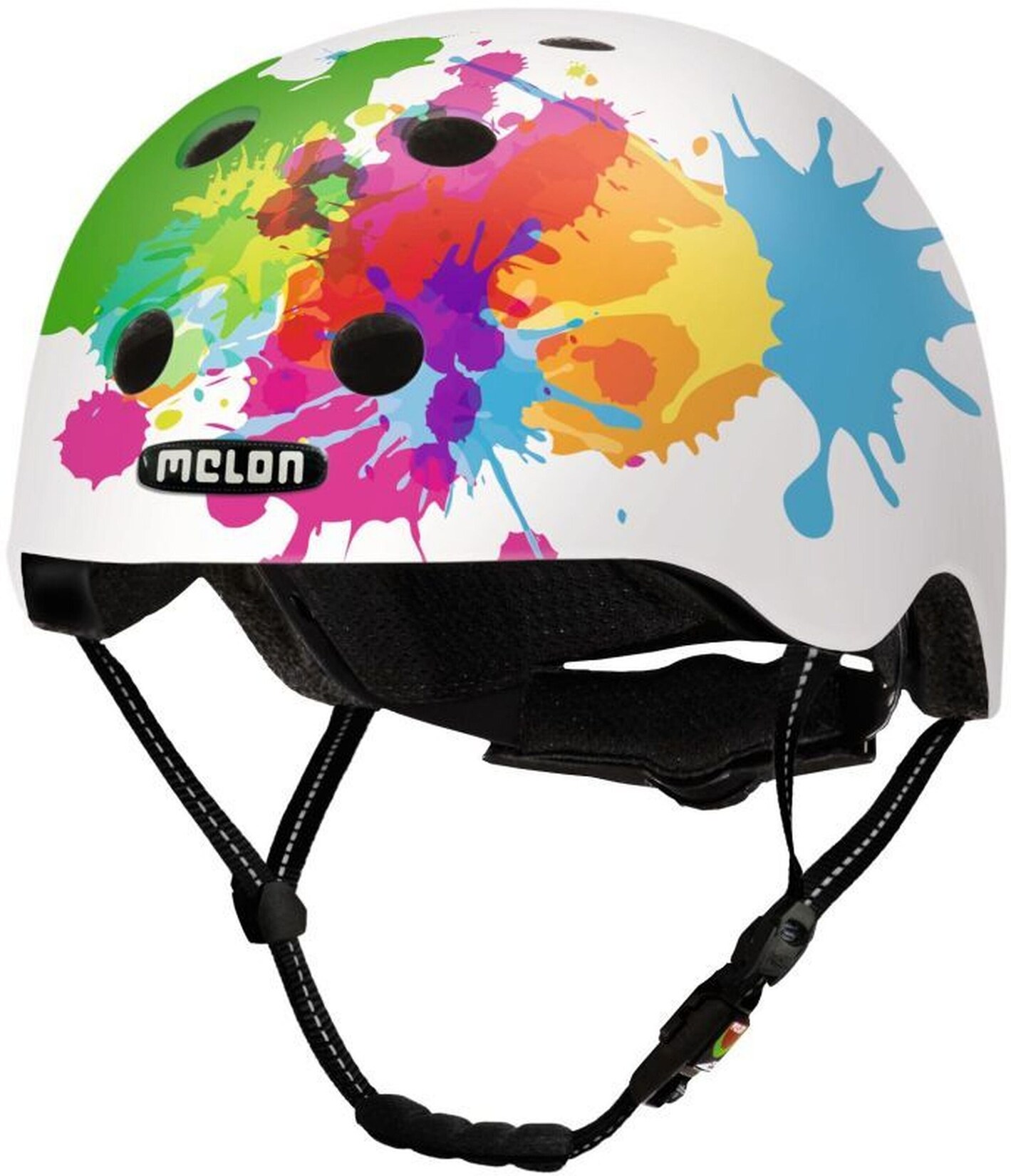 City-Fahrradhelm "All Stars",  coloursplash matt