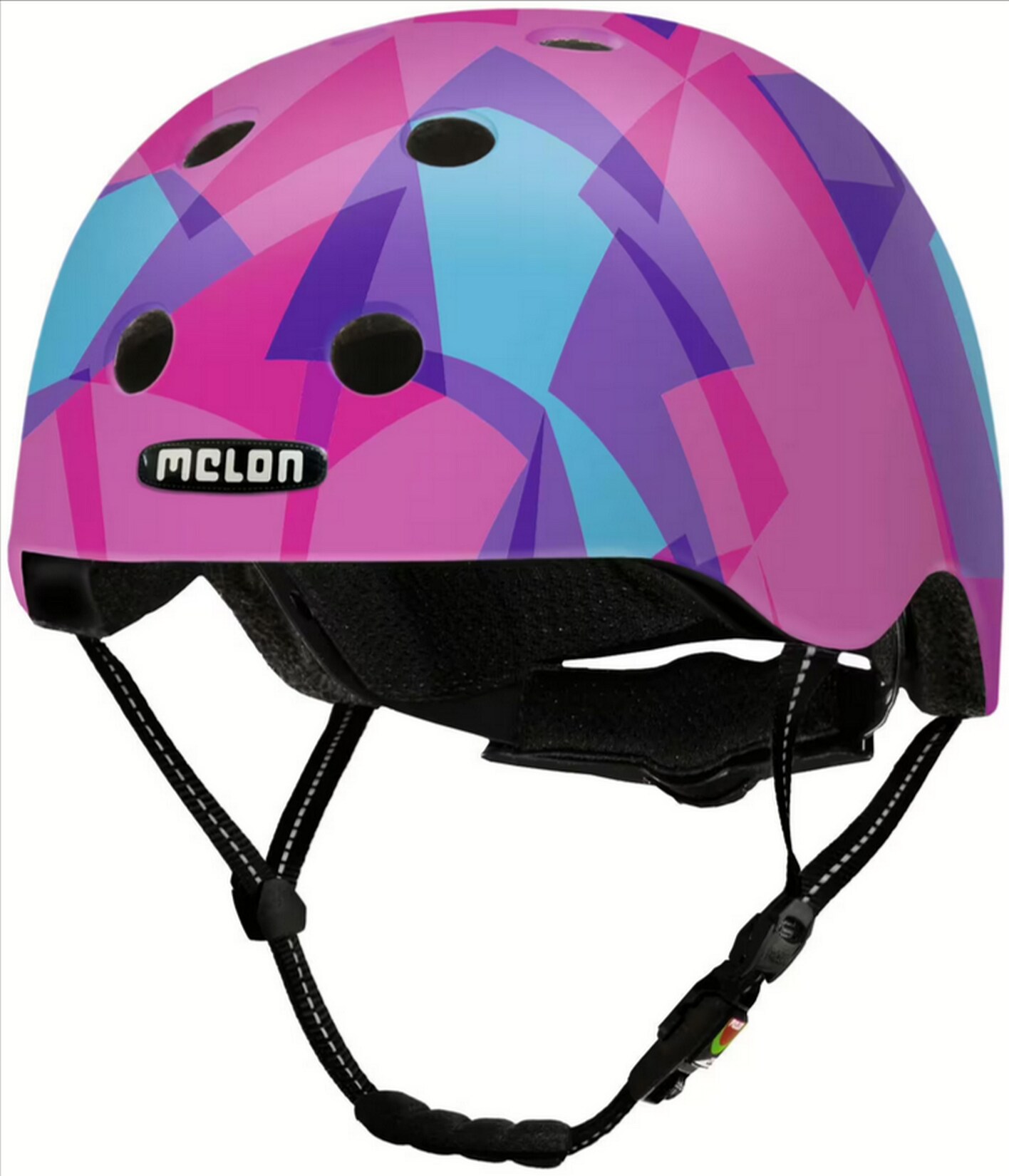 City-Fahrradhelm  "Mosaique", candy matt