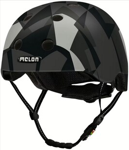 City-Fahrradhelm  "Mosaique", black widow mat 