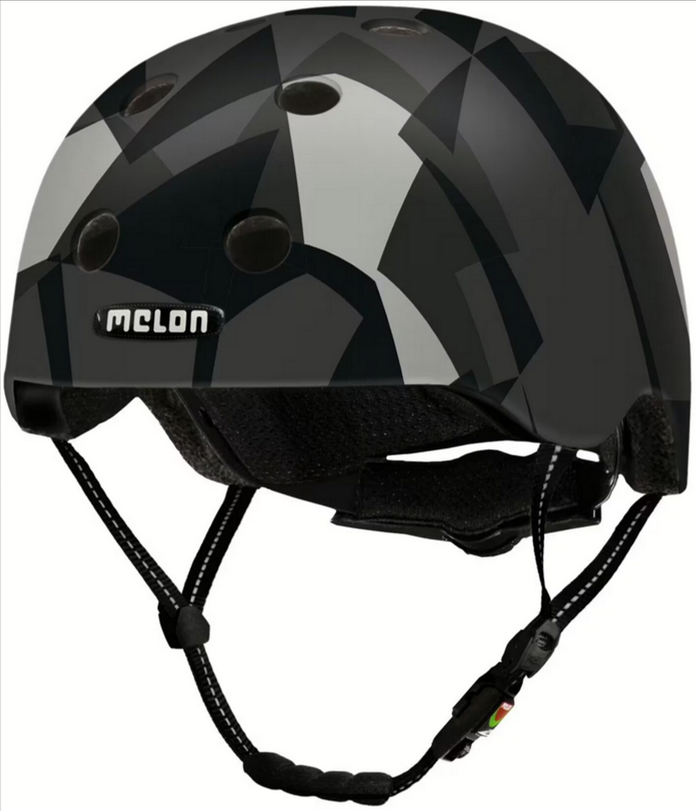 City-Fahrradhelm  "Mosaique", black widow mat