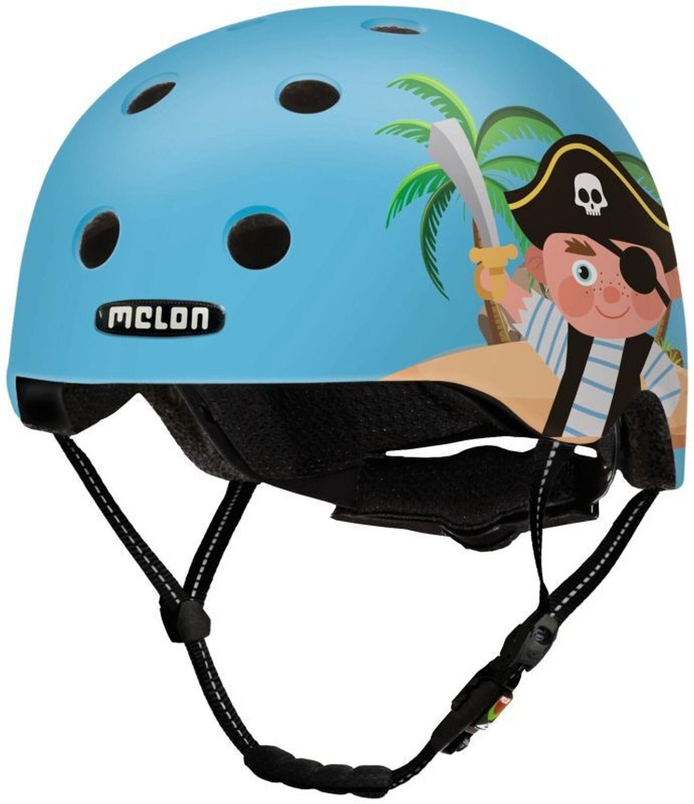 Kinderfahrradhelm Urban Active, little pirat matt