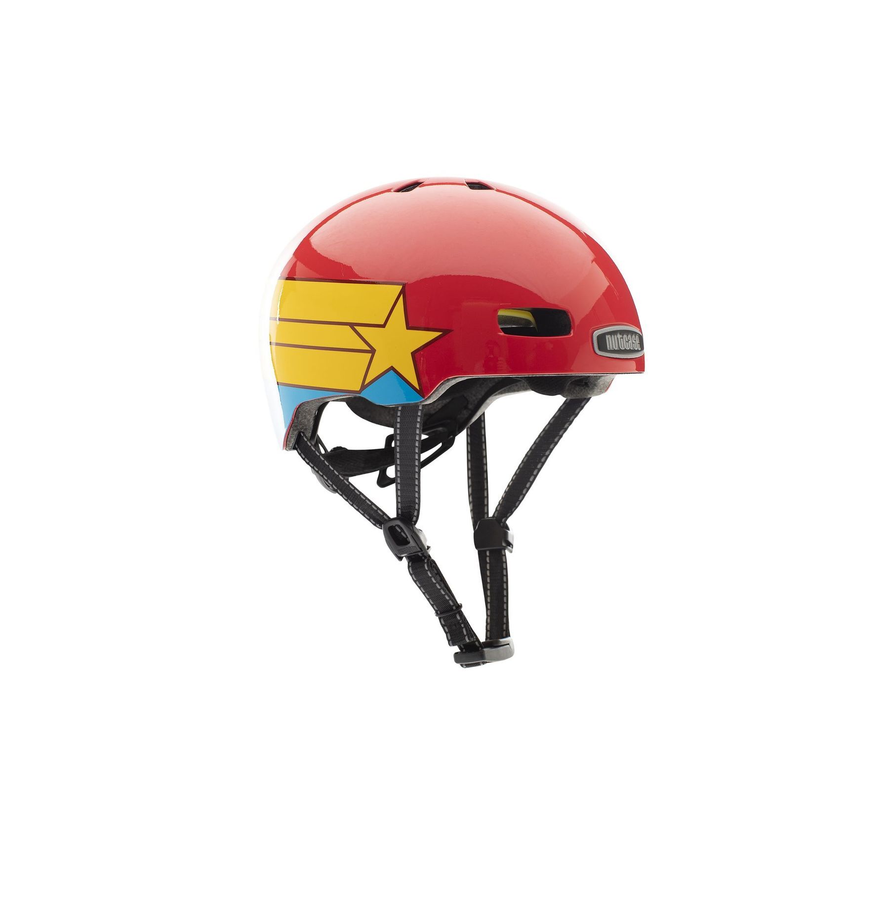 KED Kinder-Fahrradhelm  Little Nutty MIPS Gloss, SUPA DUPA 