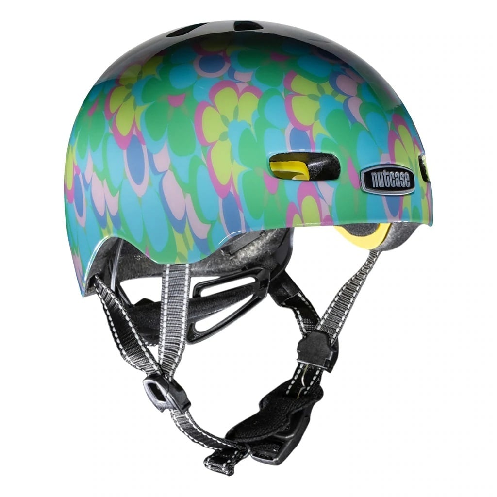 KED Kinder-Fahrradhelm  Baby Nutty, Petal To Metal 